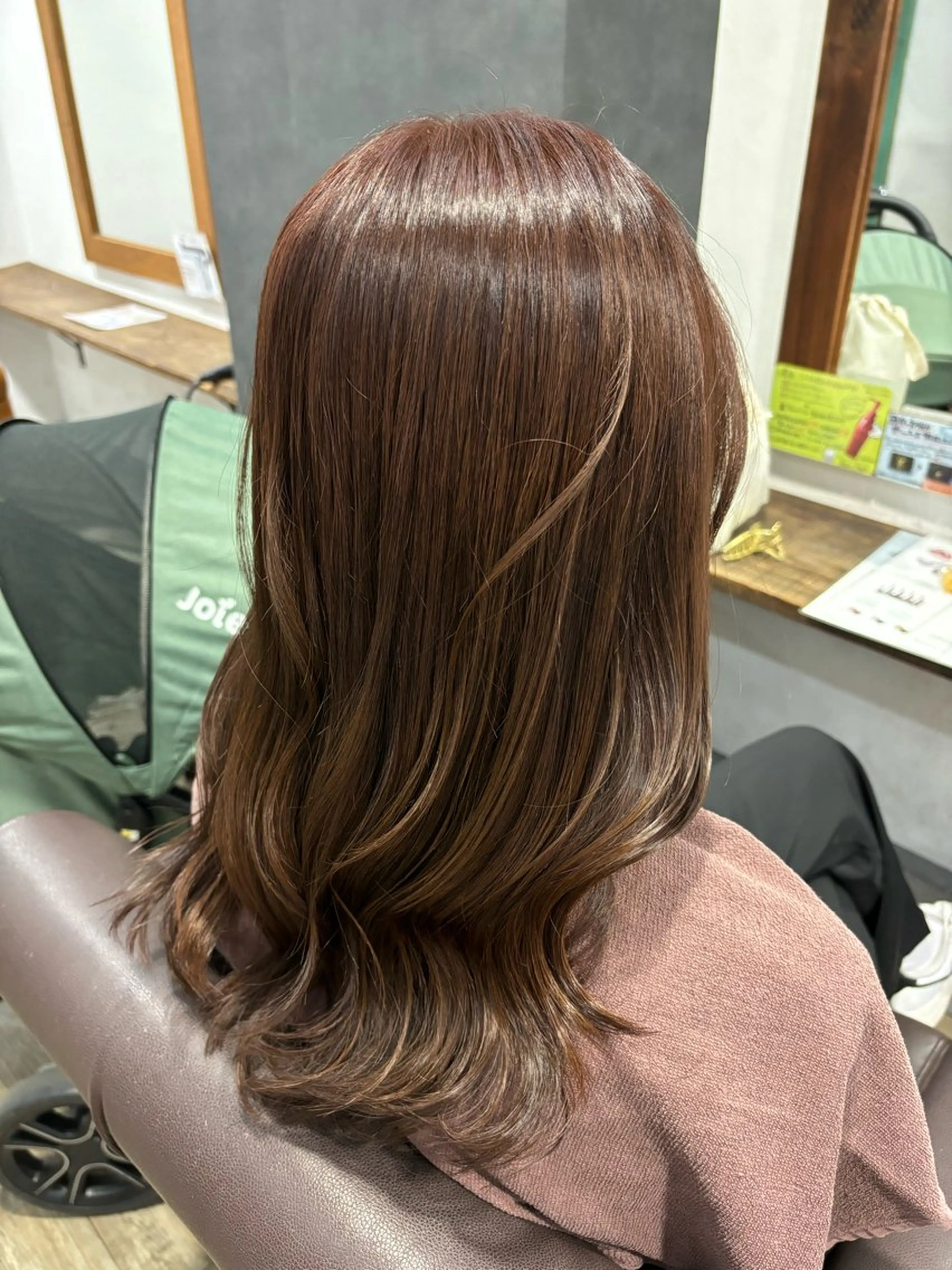 カラー ヘアカラー なかじま ゆきのヘアスタイル