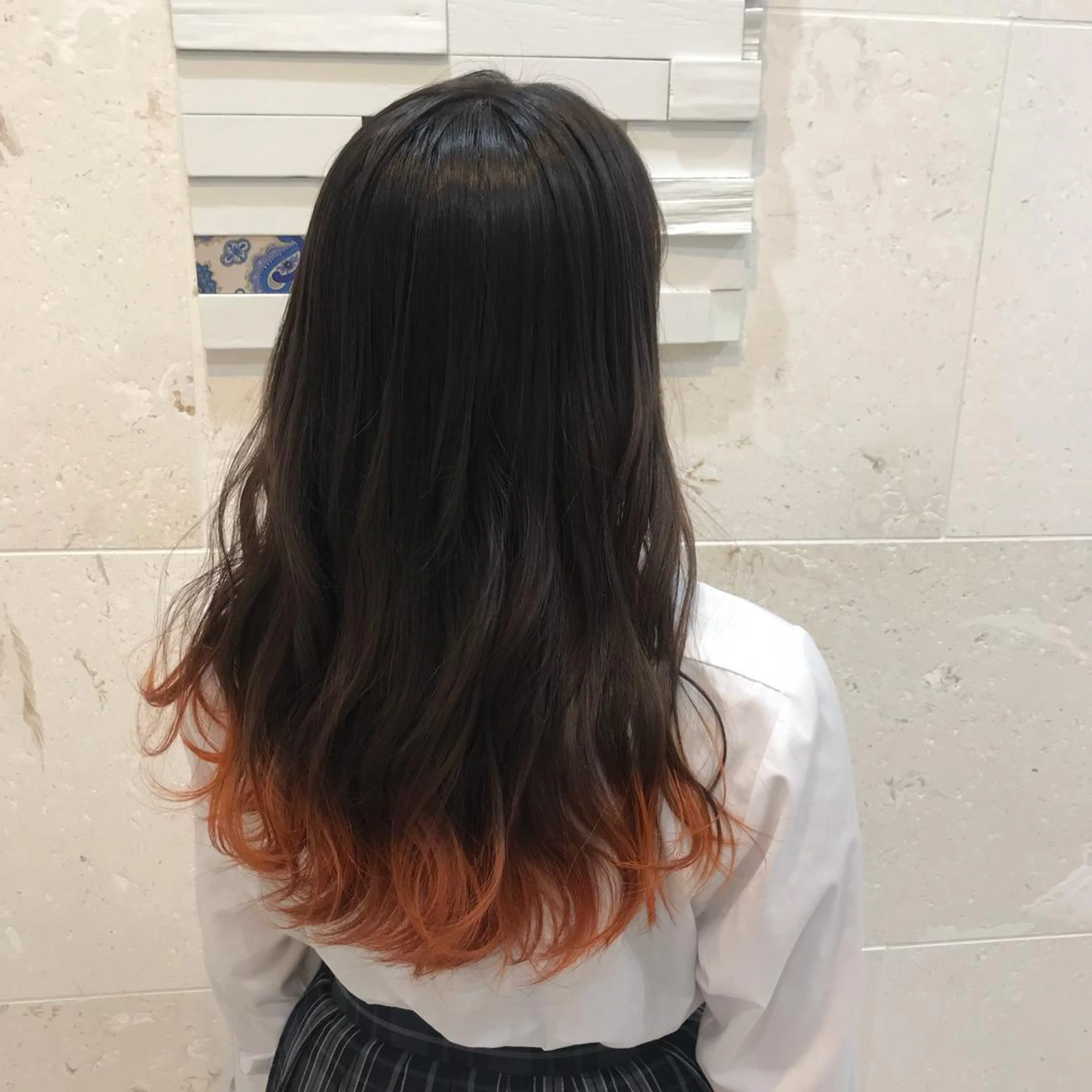 ロング カラー カット ヘアカラー トリートメント 💘カラー人気Ｎｏ. １💘SAYAのヘアスタイル