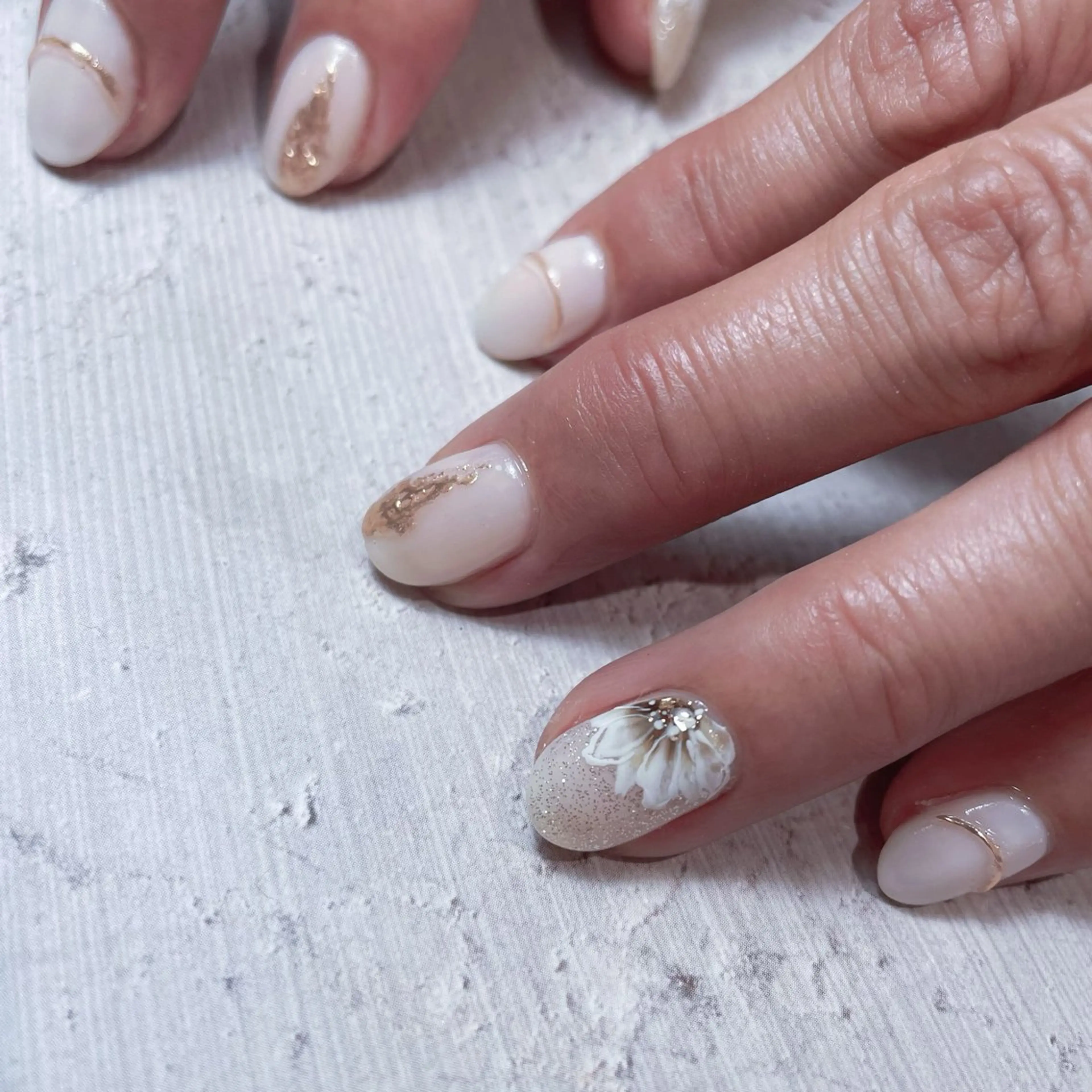 ネイル ハンドネイル nail&eyelash mate所属・京都/東向日/桂 ayumiのネイルデザイン