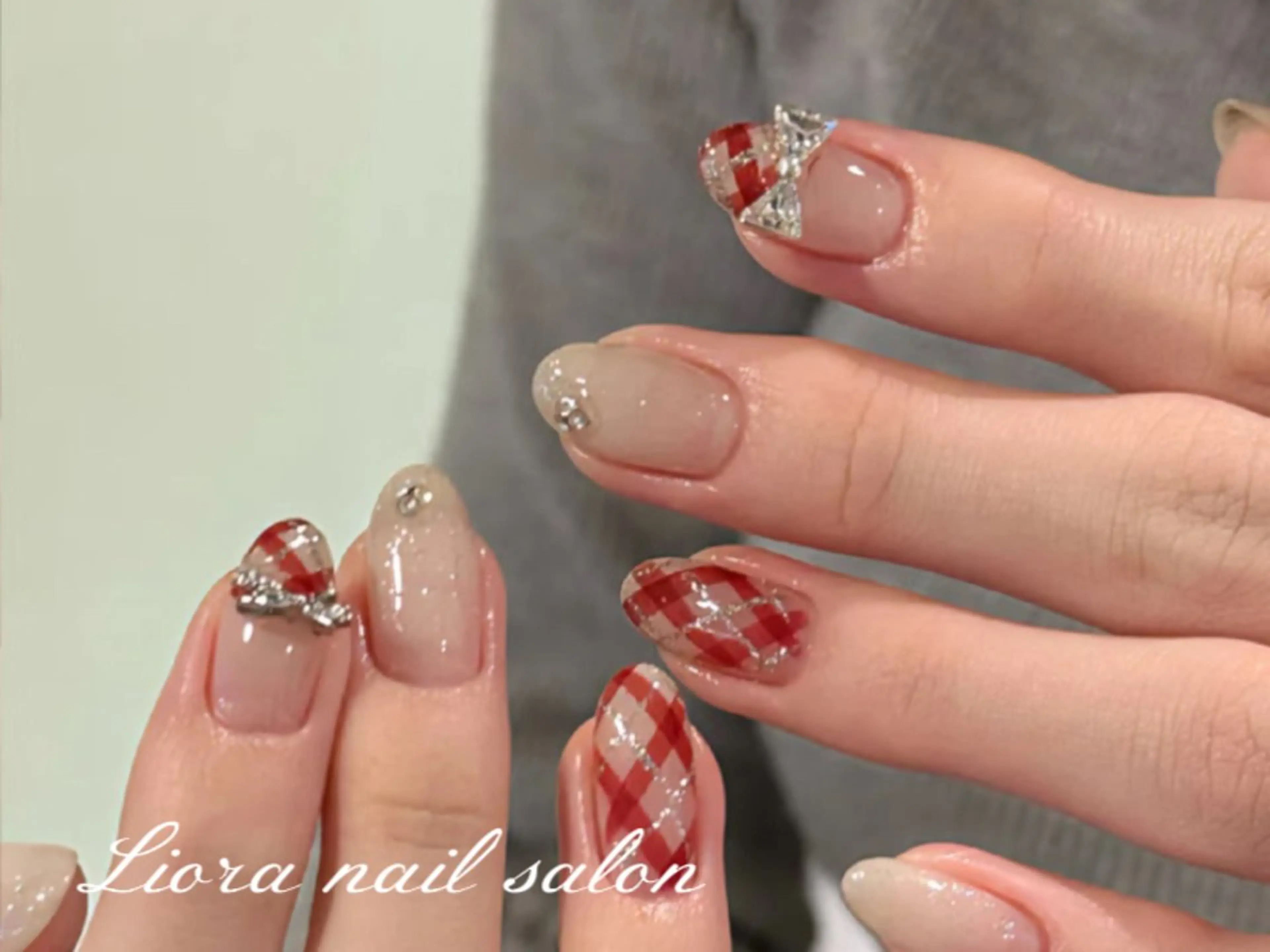 ネイル チークネイル フットネイル フレンチネイル ジェルネイル ガーリー ハンドネイル Liora nail スカルプ専門店のネイルデザイン
