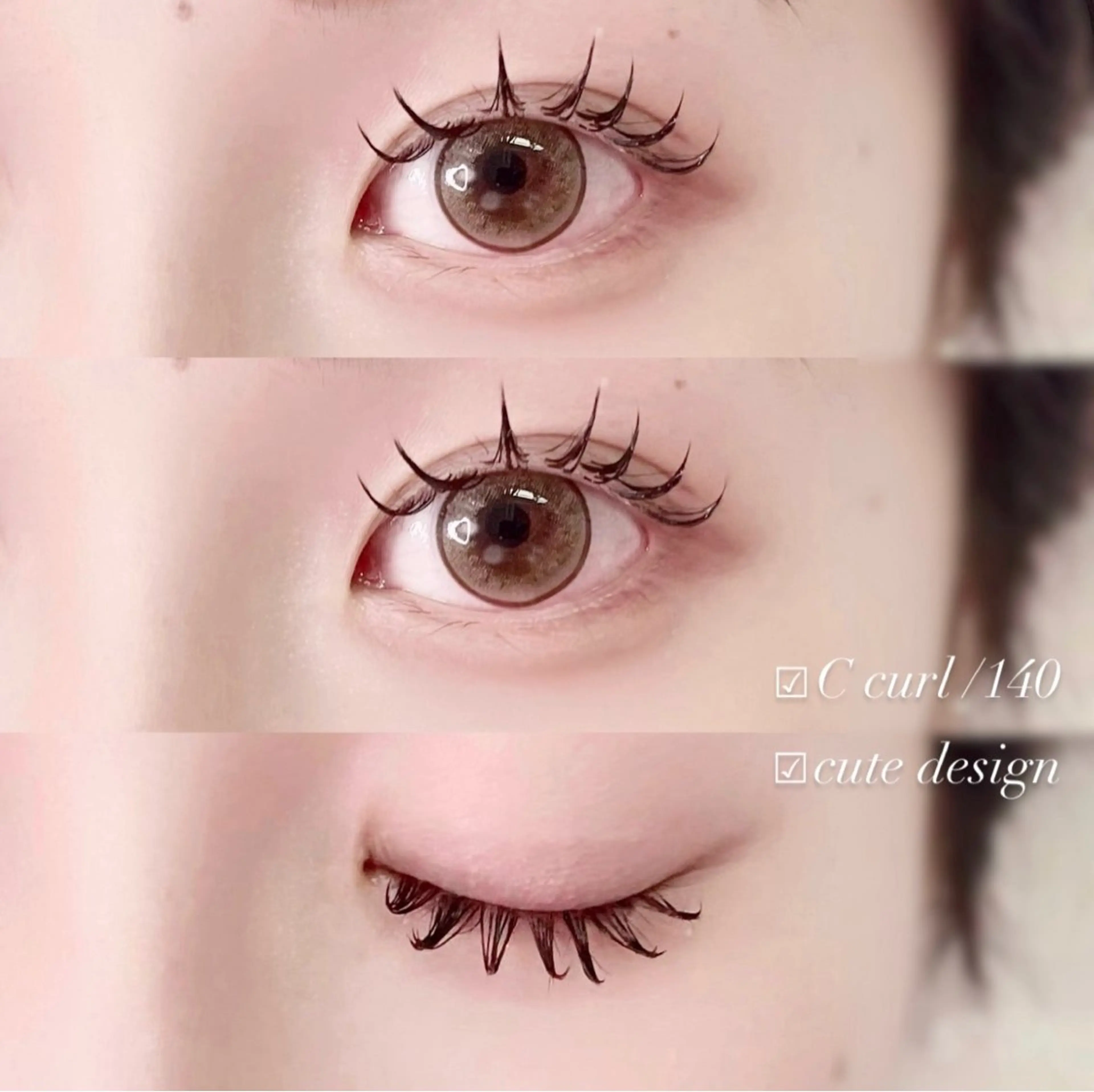 マツエク・マツパ ICY❁⃘eye aikaのマツエク・マツパデザイン