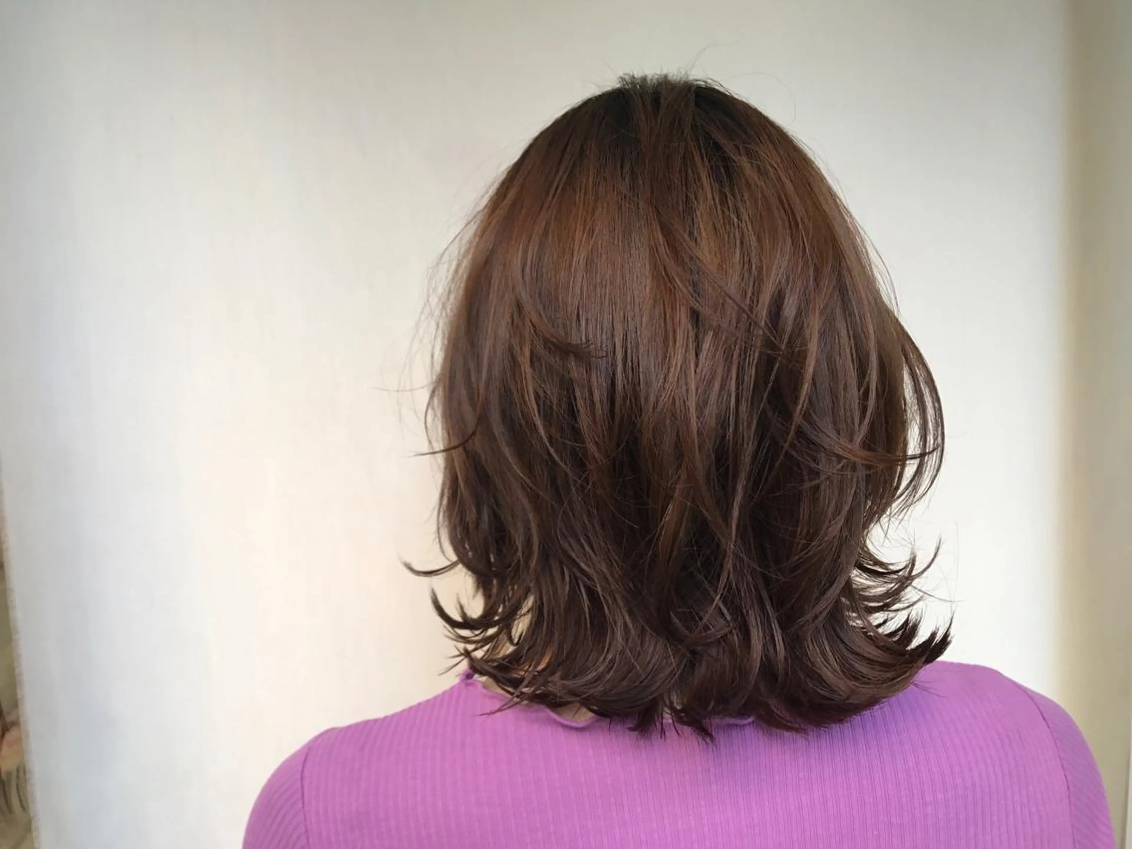 ショート カラー ボブ レイヤーカット 寺山 佳貴のヘアスタイル