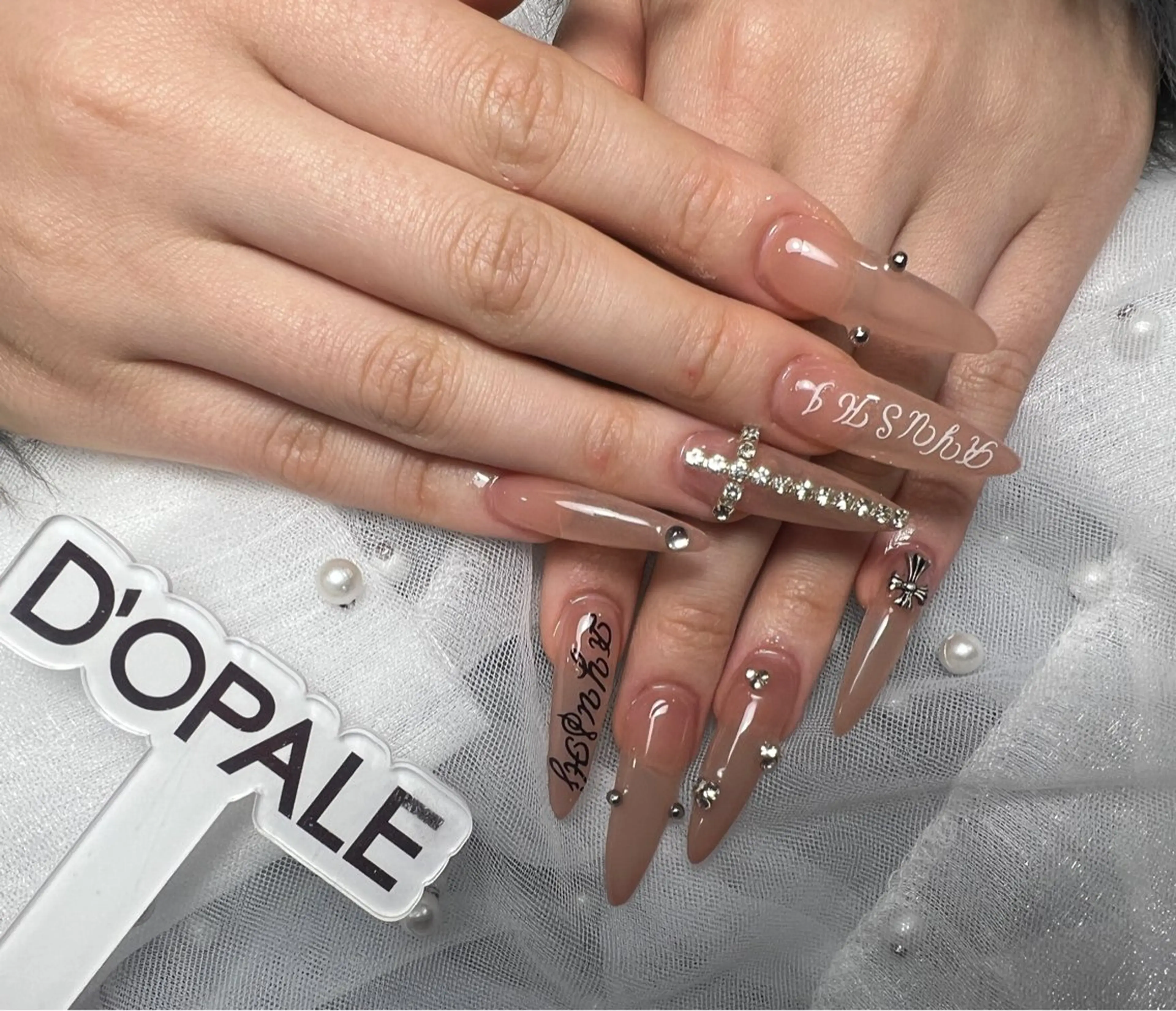 ネイル ハンドネイル D‘OPALEサロン所属・長さ出し専門店 上野kkのネイルデザイン