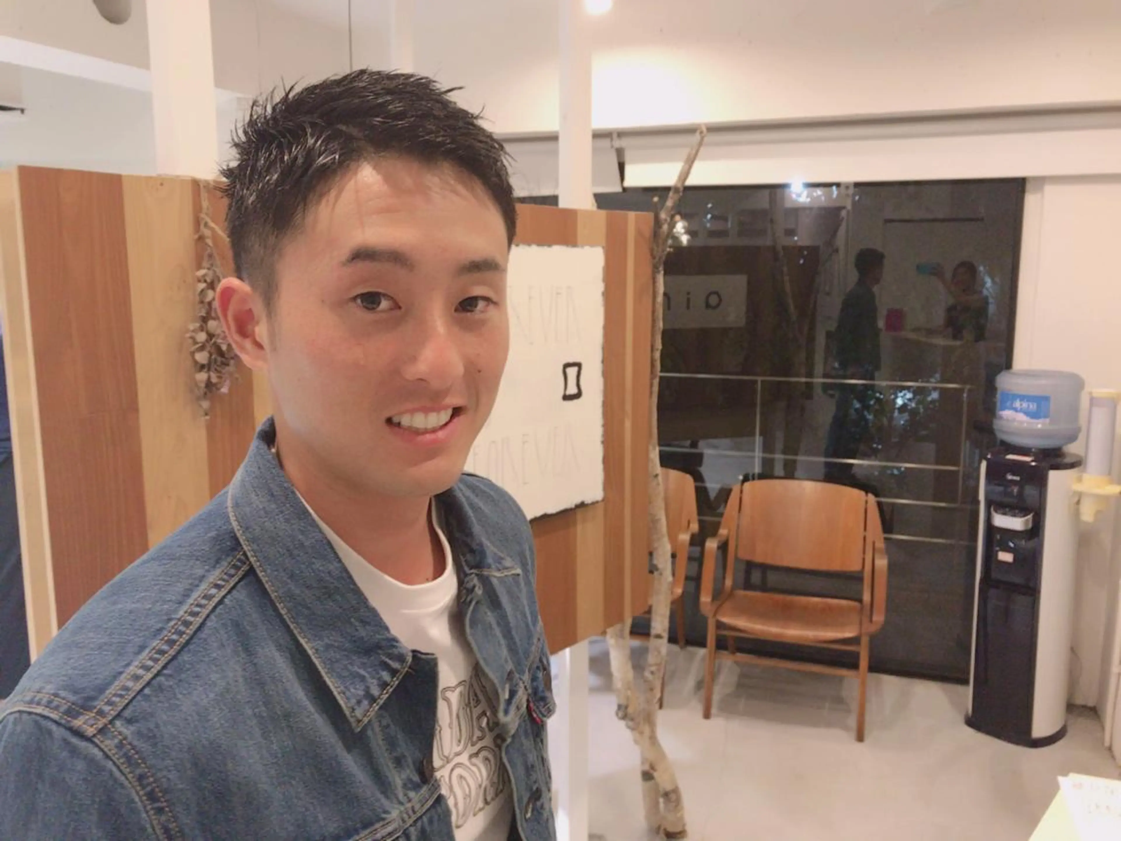 ショート カラー パーマ メンズ ちこ .のヘアスタイル