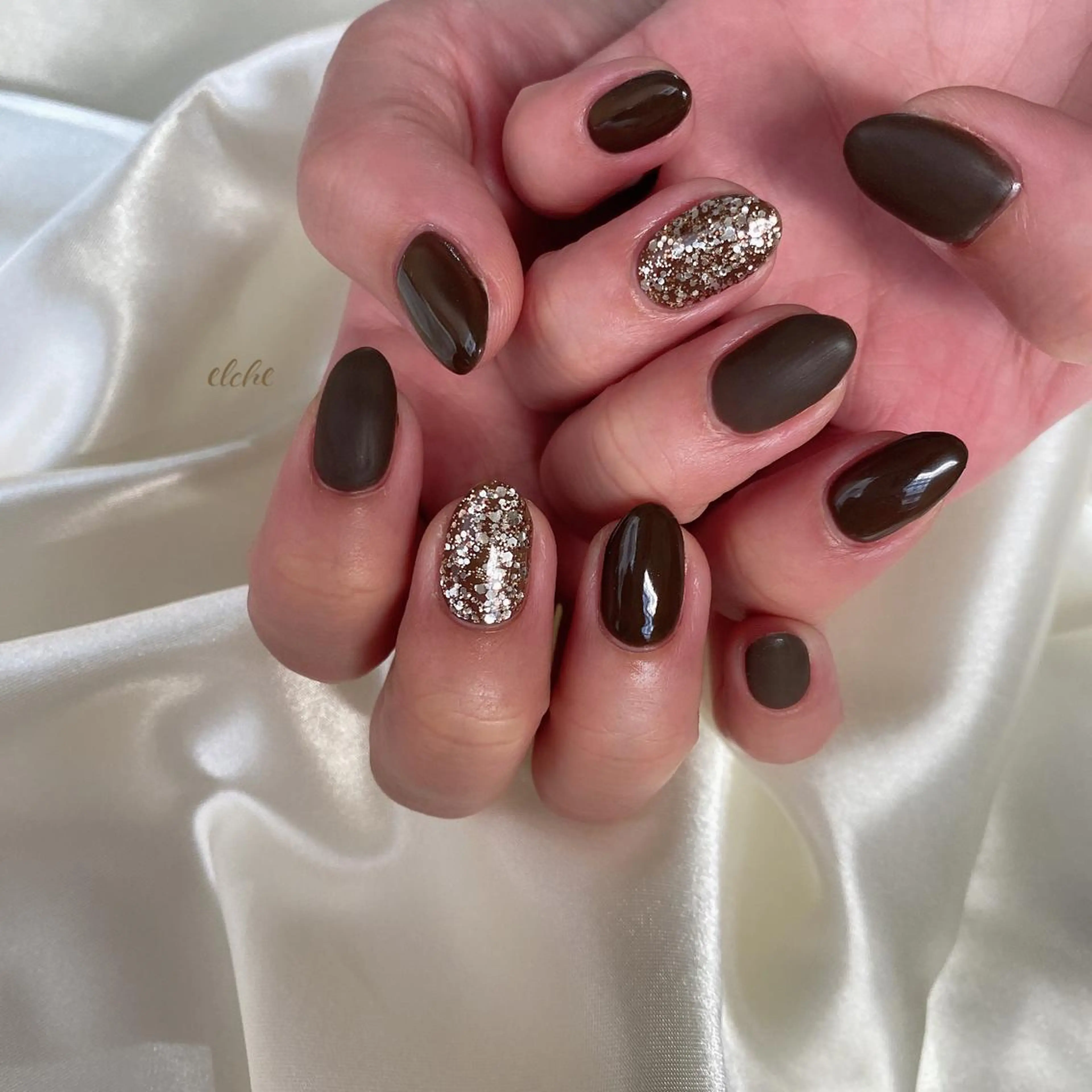 ネイル マットネイル Rio 𓍼のネイルデザイン