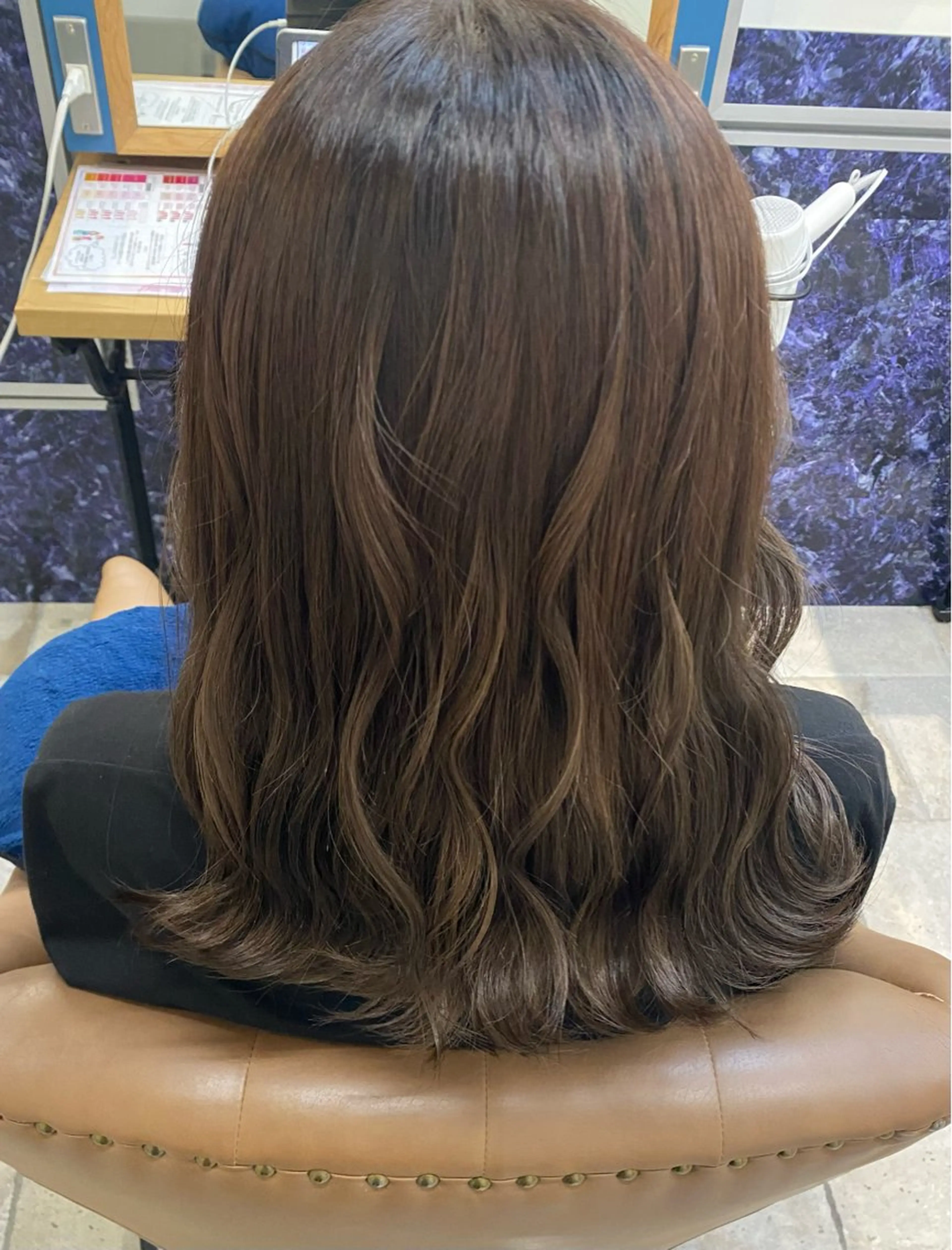ミディアム カラー ヘアカラー 💎長谷川 優羽💎のヘアスタイル