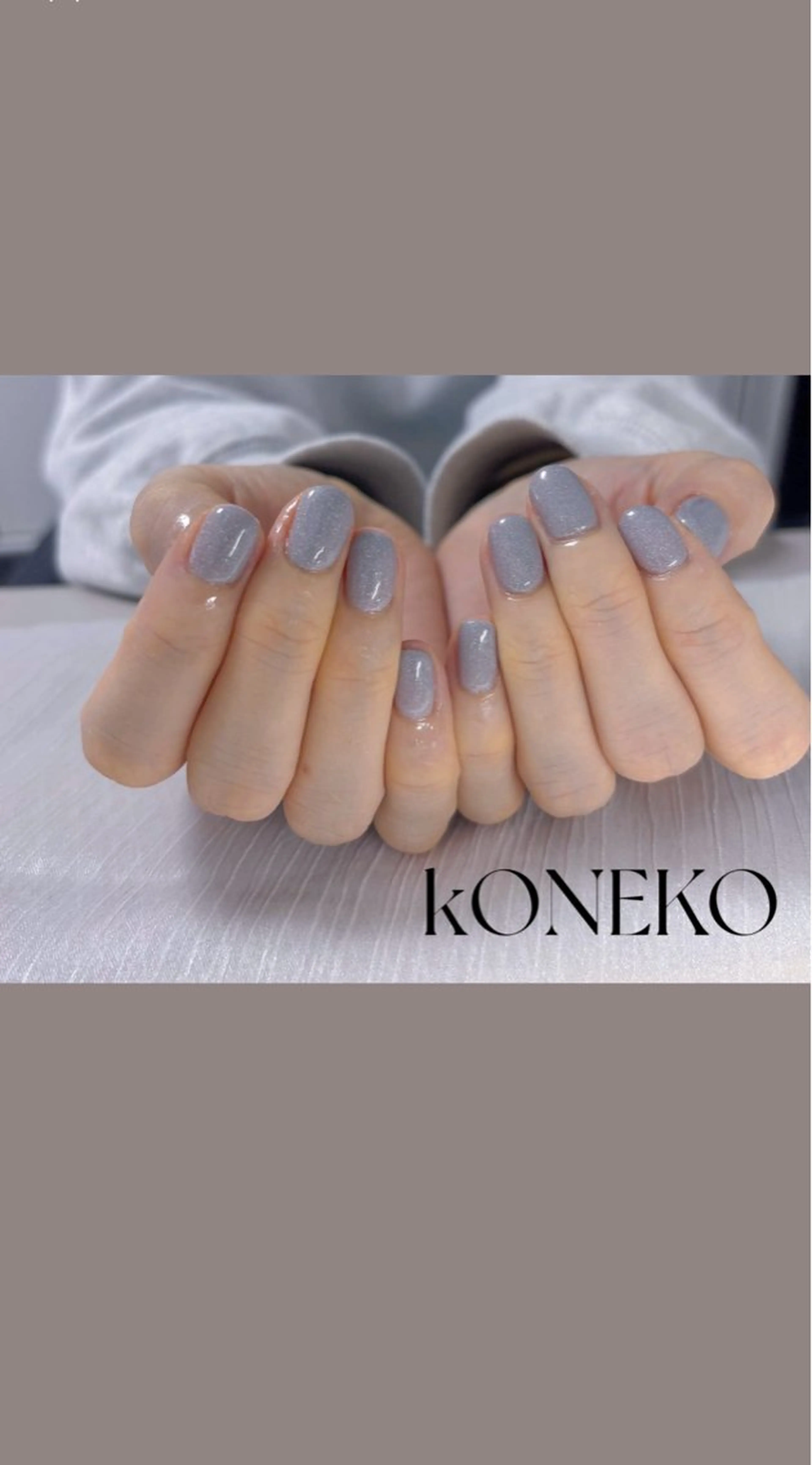 ネイル ハンドネイル コネコネイルサロン モデル用のネイルデザイン