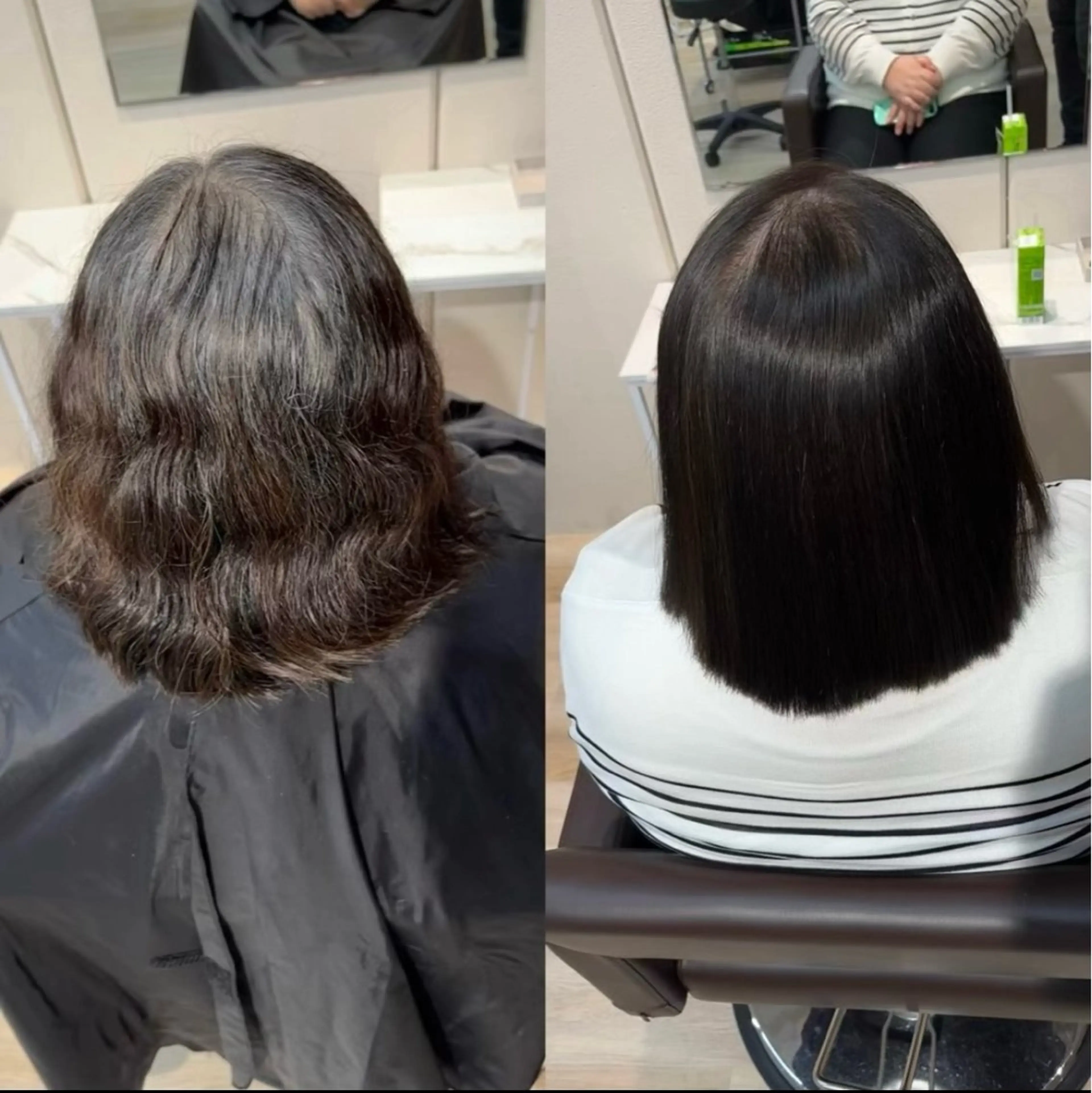 ミディアム 美髪矯正🪞髪質改善 立石ヒロトのヘアスタイル