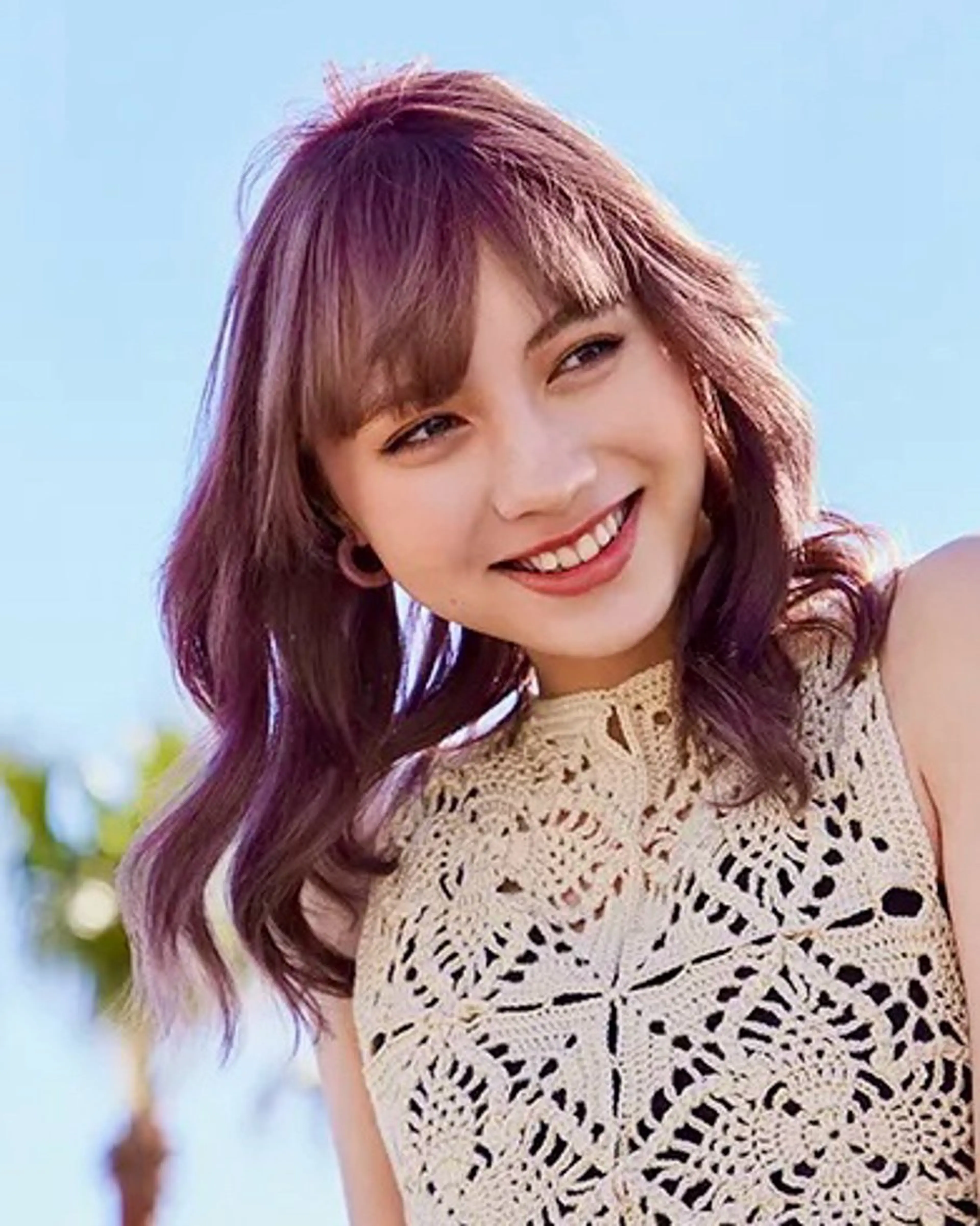 セミロング カラー パーマ カット ヘアカラー 松島祐介【店長/ トップディレクター】のヘアスタイル