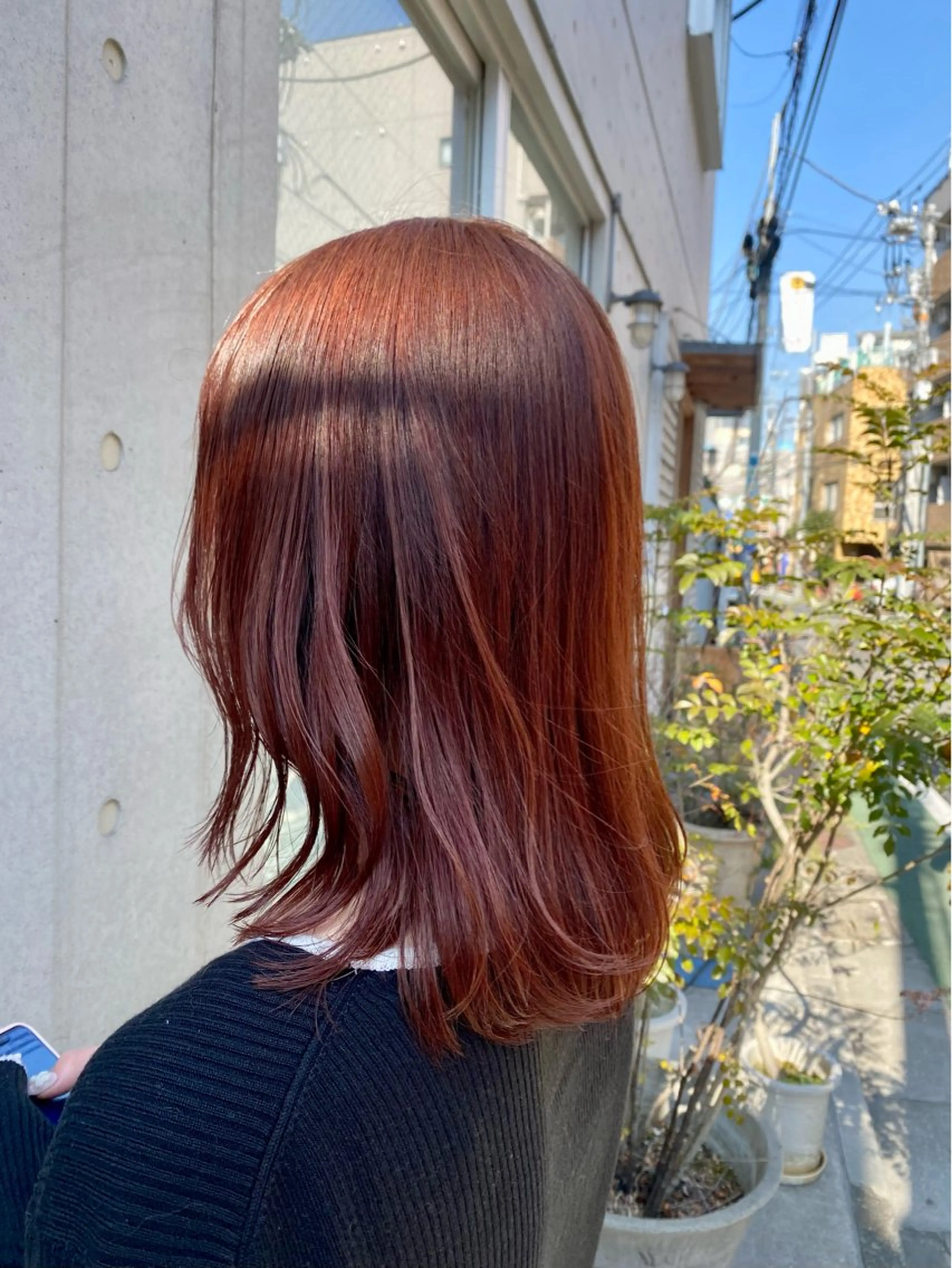 ミディアム カラー 🪭risa 暖色/レイヤー🪭のヘアスタイル