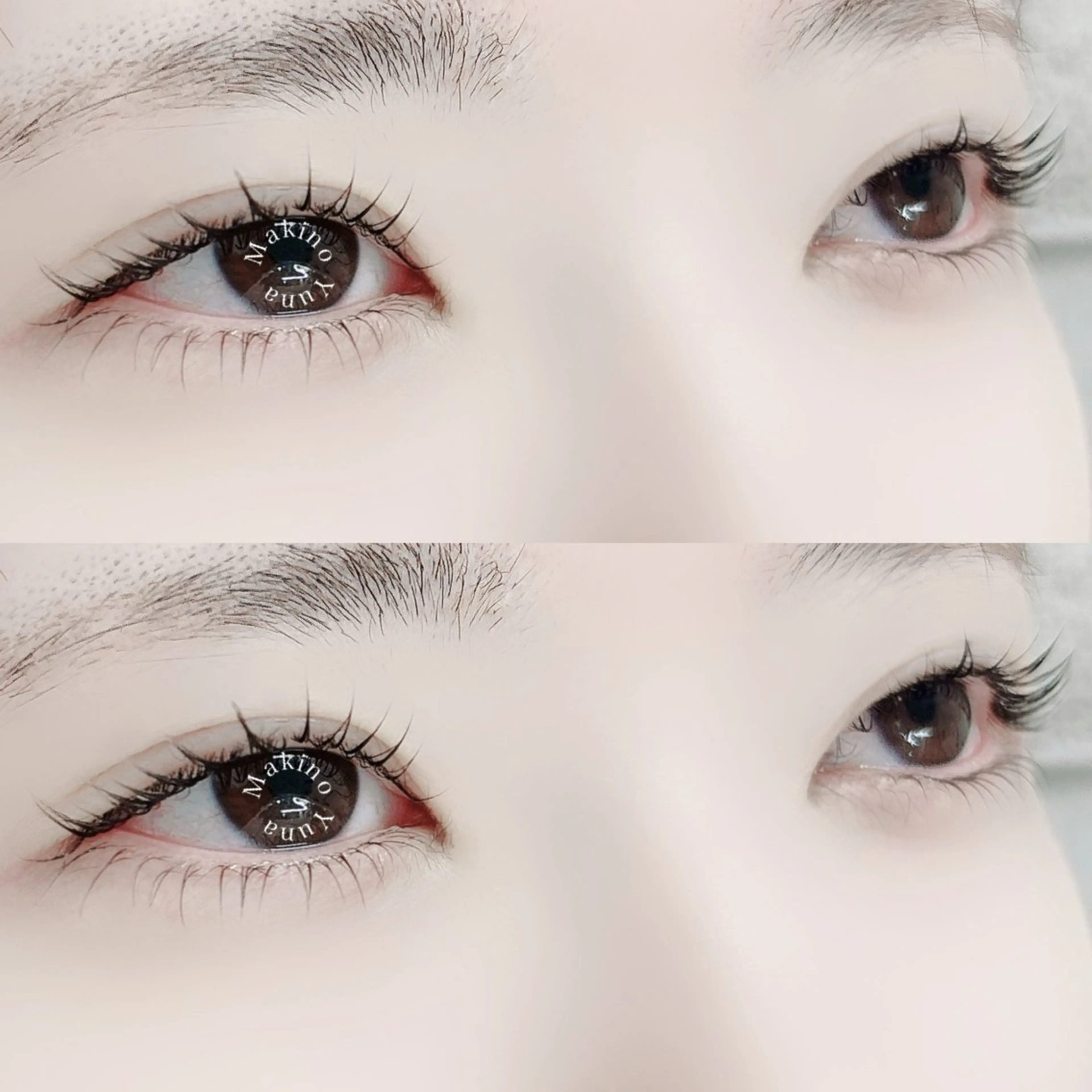 マツエク・マツパ 牧野 由奈のマツエク・マツパデザイン