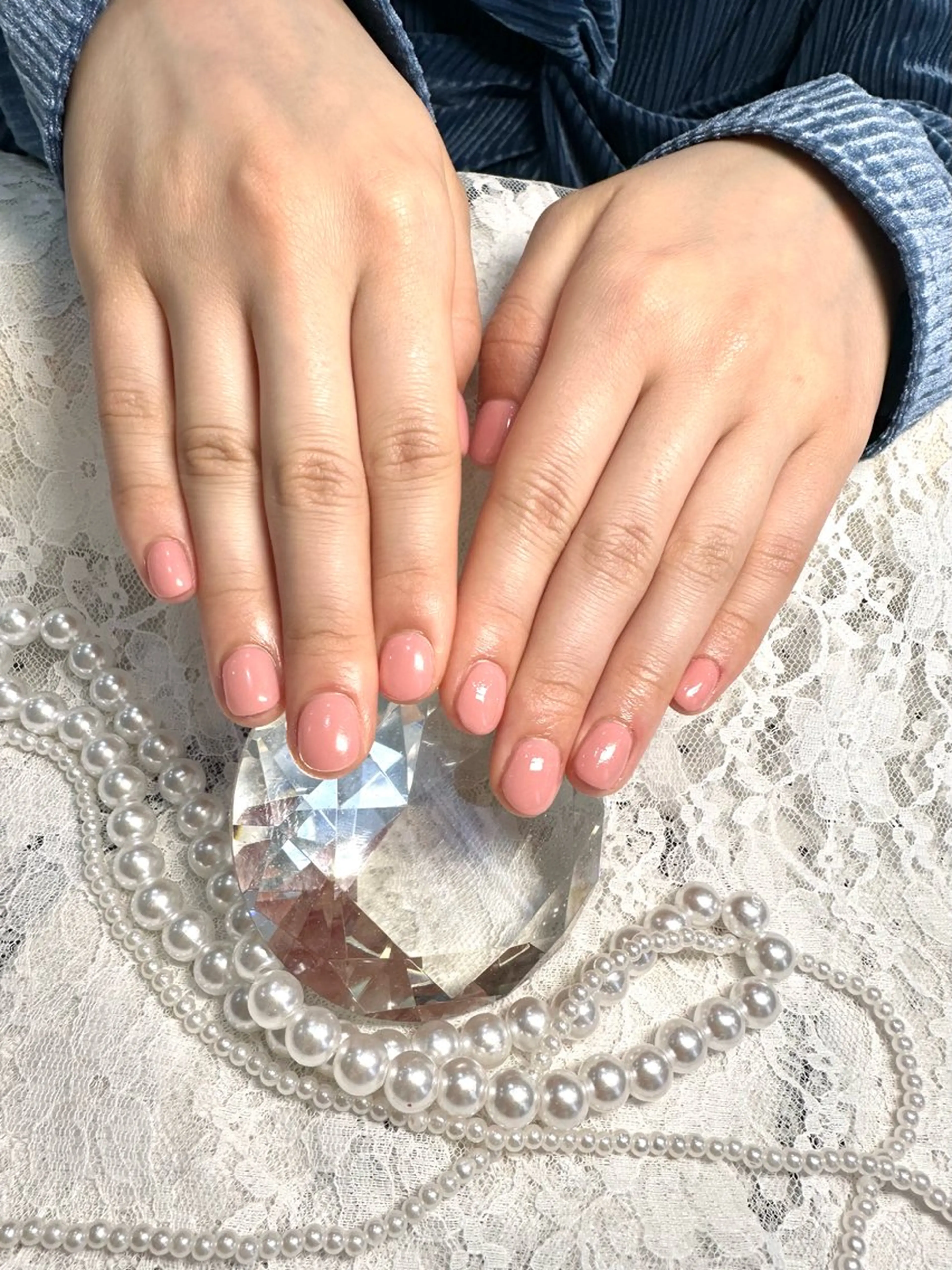 ネイル ワンカラーネイル SATORI .のネイルデザイン