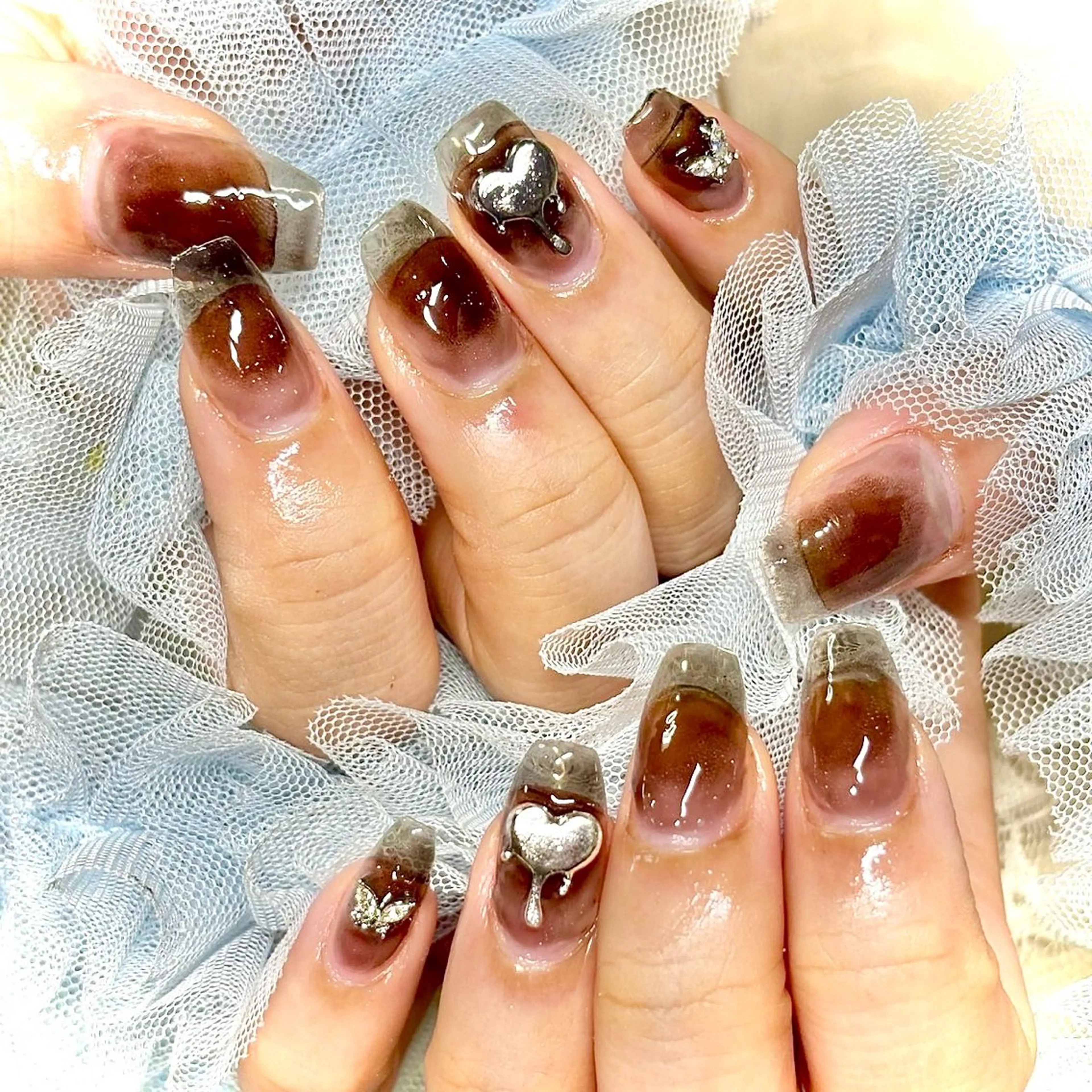 ネイル 韓国ネイル スカルプネイル 夏ネイル ワンホンネイル miminon 自宅ネイルサロンのネイルデザイン