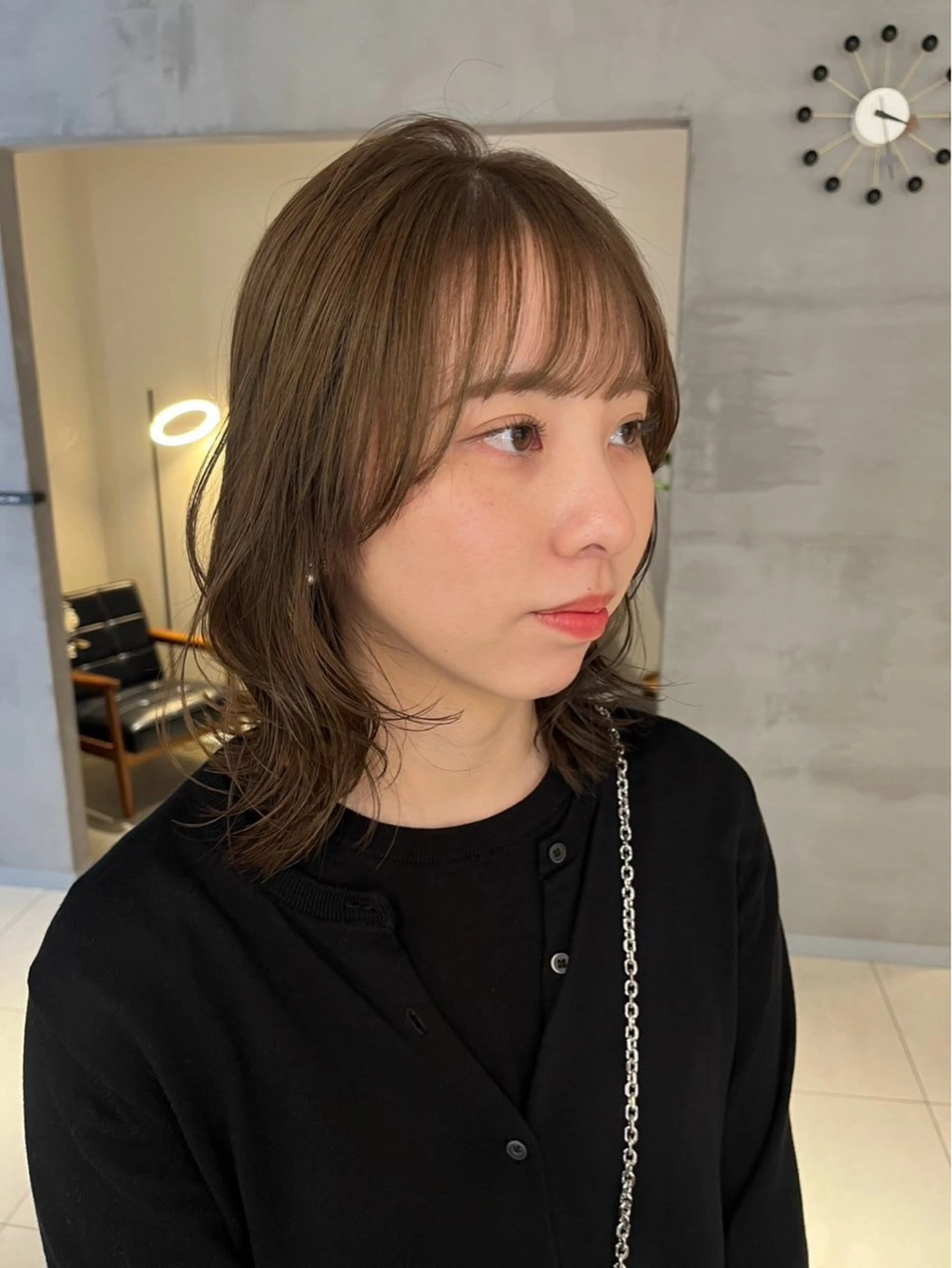 【本陣】カット モデル/朝岡 慧のヘアスタイル