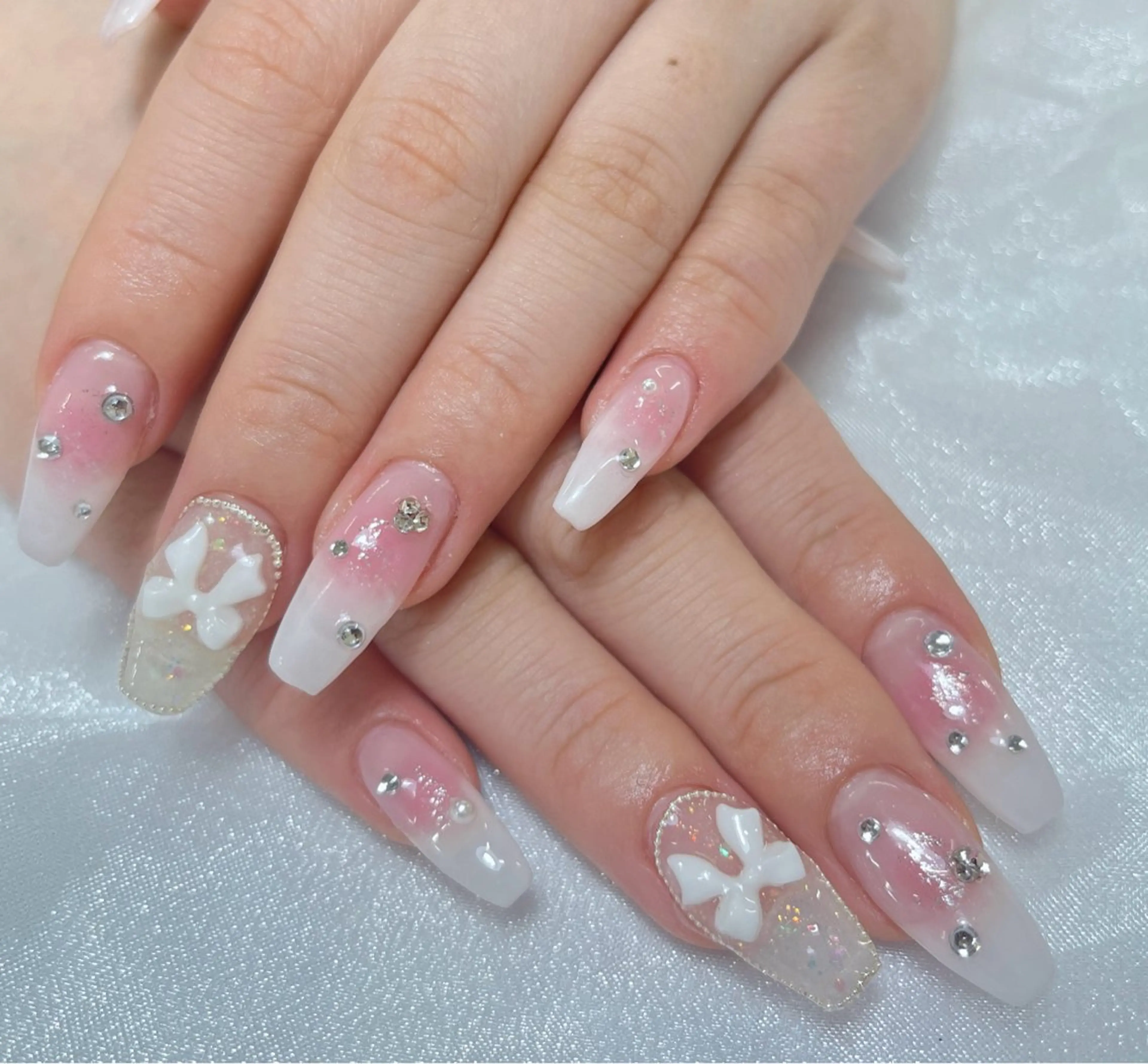ネイル candy nail 韓国風ワンホンネイルのネイルデザイン