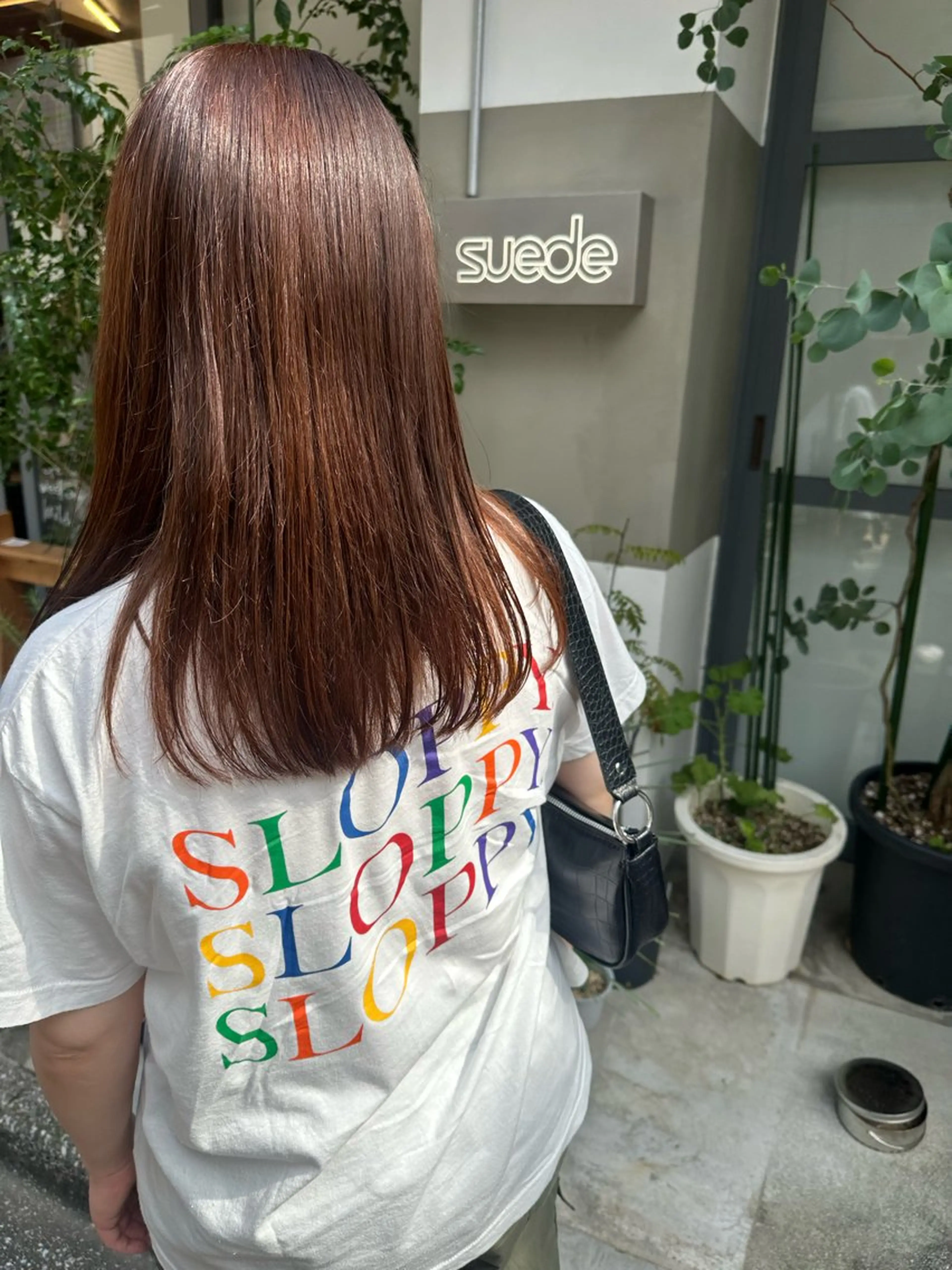 セミロング ri saのヘアスタイル