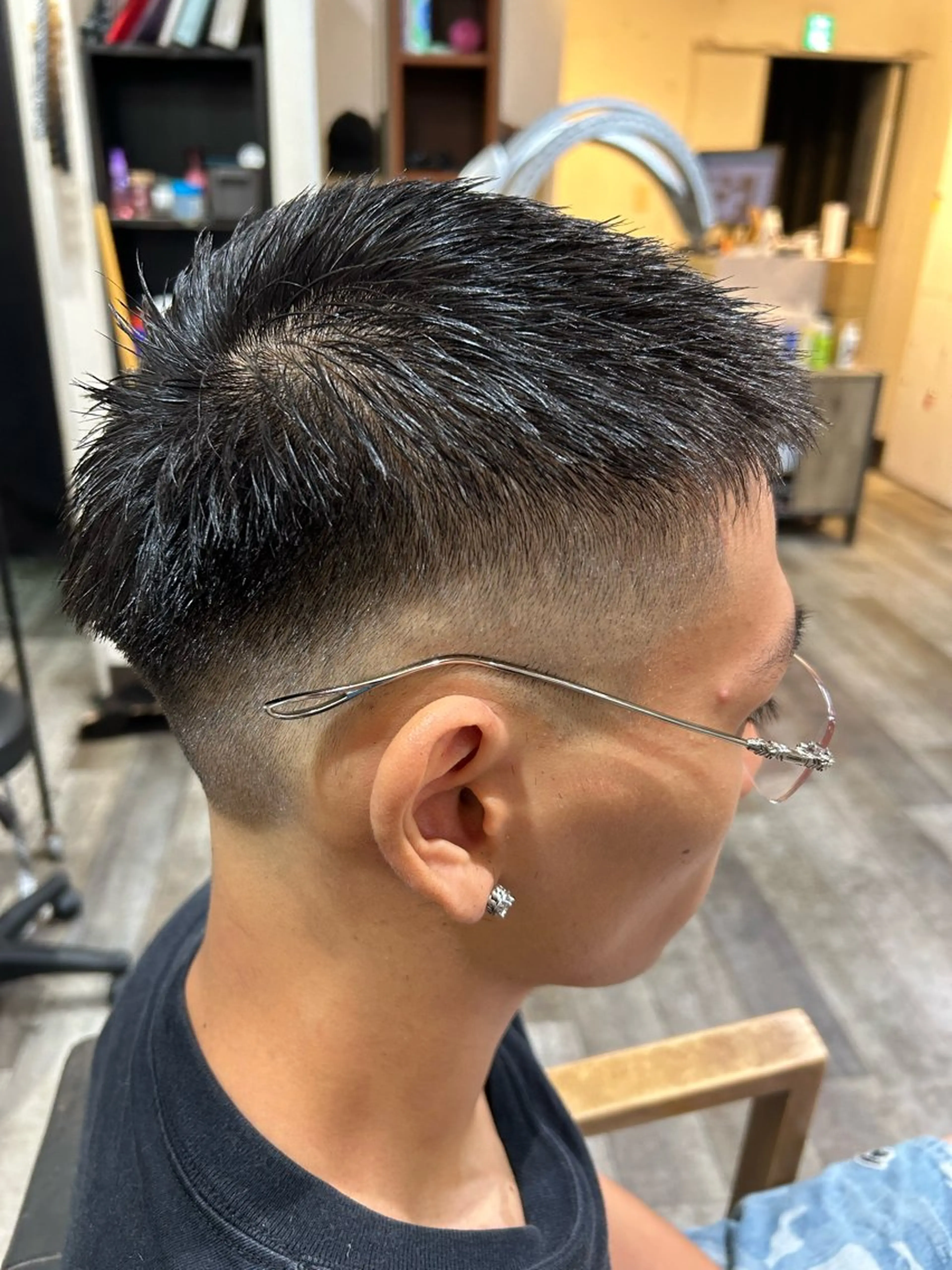 メンズ カット メンズ美容室 難波北川司のヘアスタイル