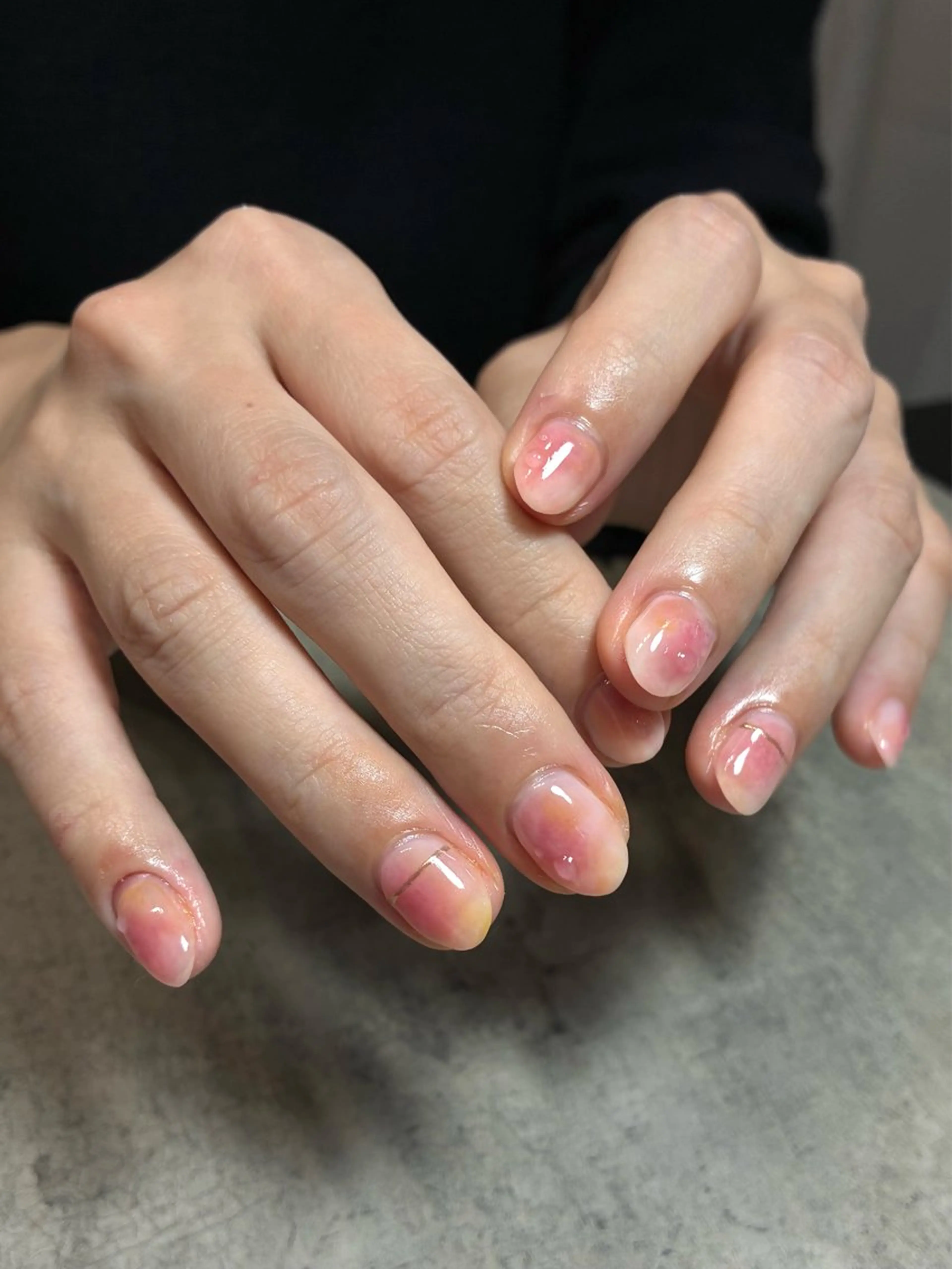 ネイル 持ち込み ハンドネイル nail salon Lipine 新守山のネイルデザイン
