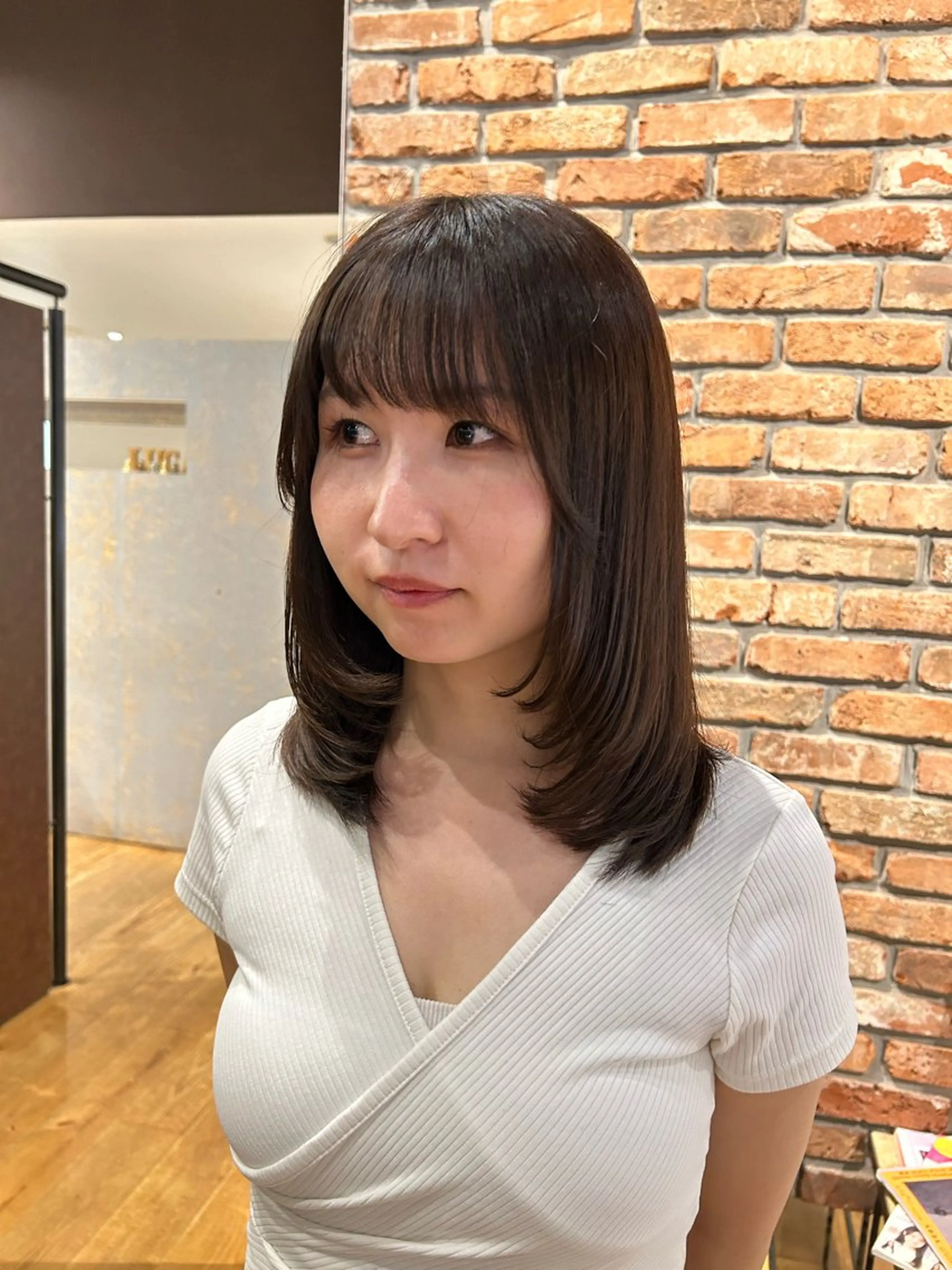 ミディアム noa /大宮美容室のヘアスタイル