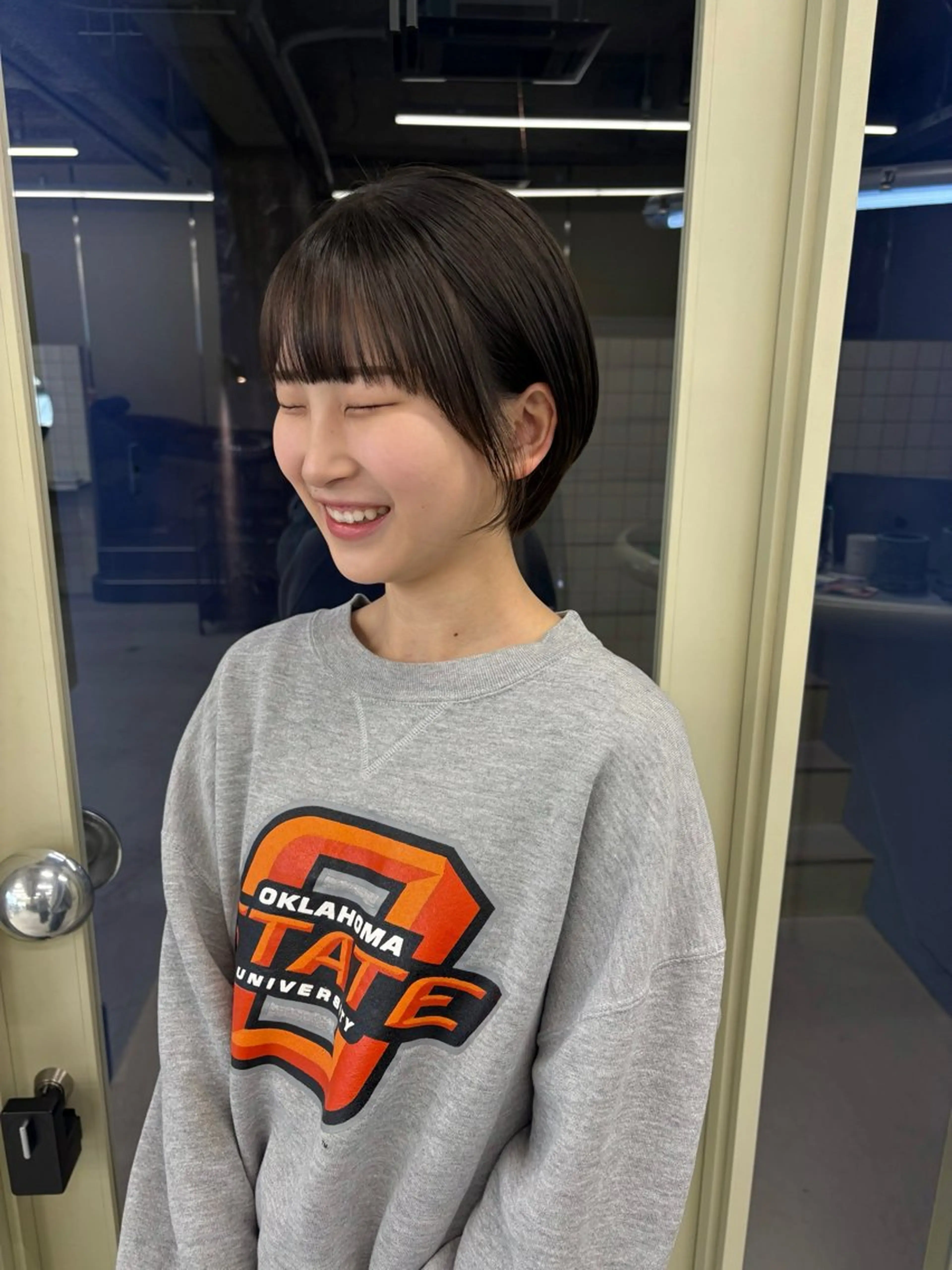 ショート ヘアアレンジ BELLA阿部野 TOMOMIのヘアスタイル