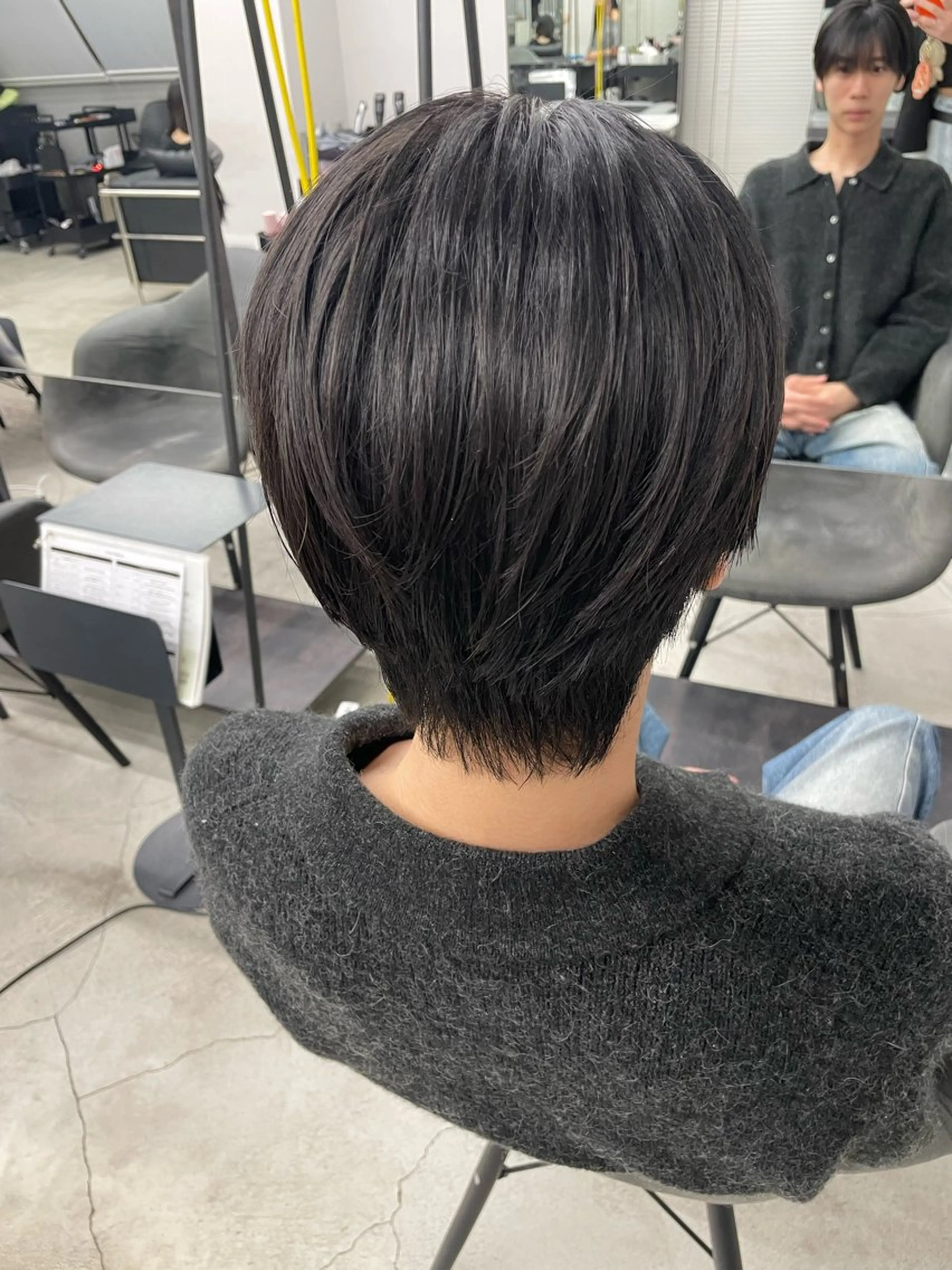 メンズ カット 韓国風パーマ特化 篠崎優也翔のヘアスタイル
