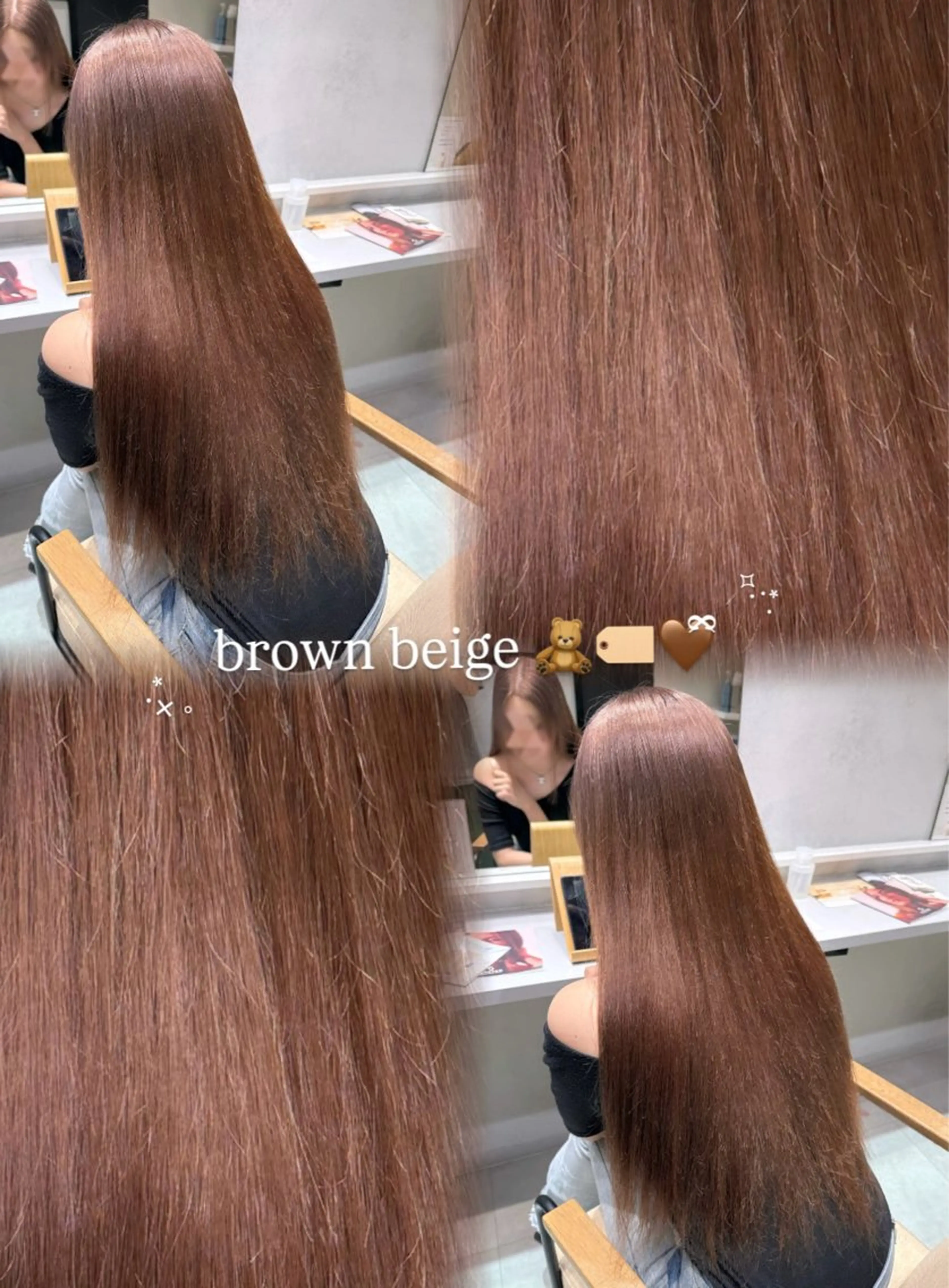 ロング カラー ヘアカラー 梅田 / ハイトーン Shionのヘアスタイル