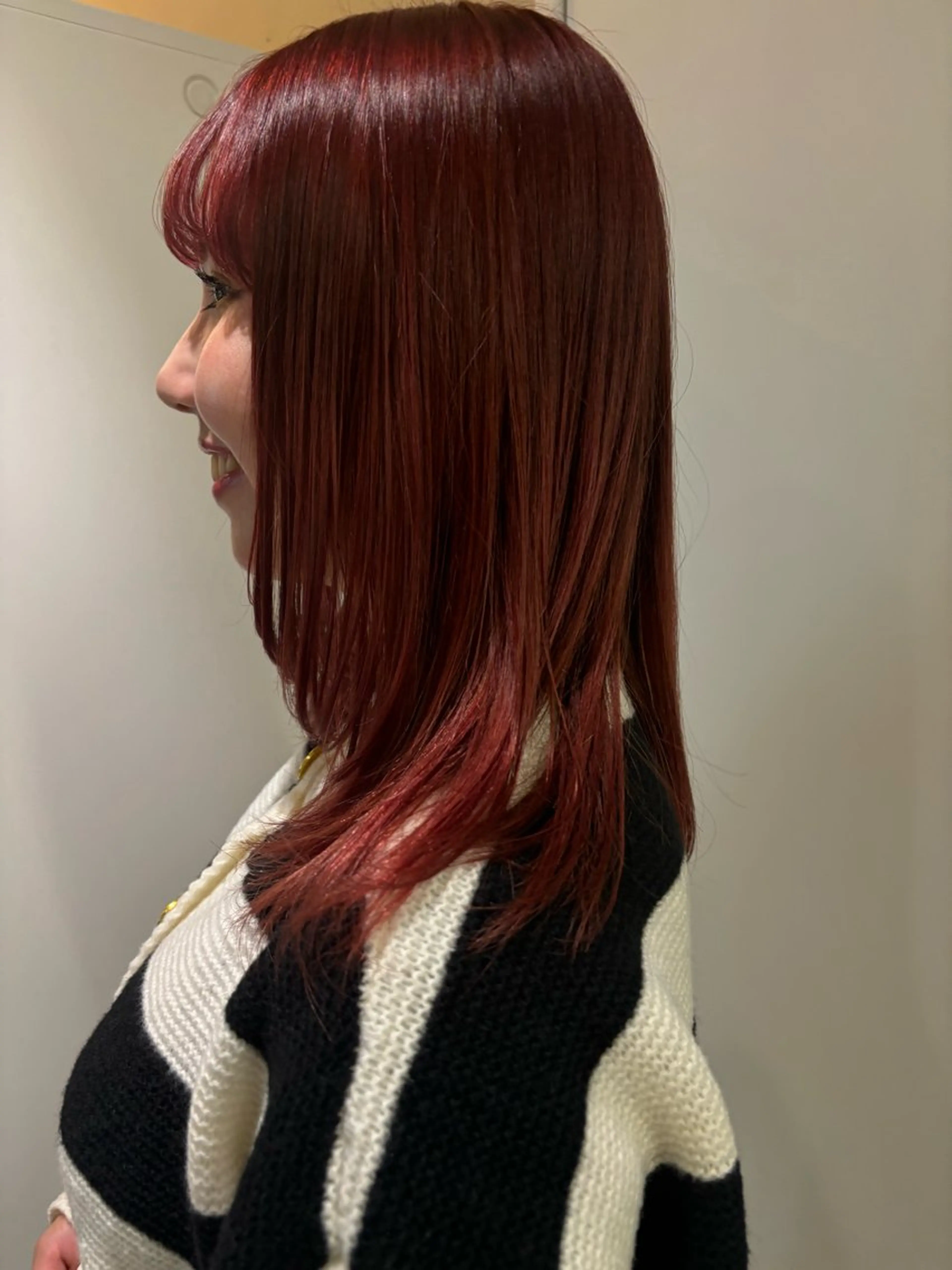 ミディアム カラー カット ヘアカラー トリートメント 💟Opus/ Mizuki🐕💟のヘアスタイル