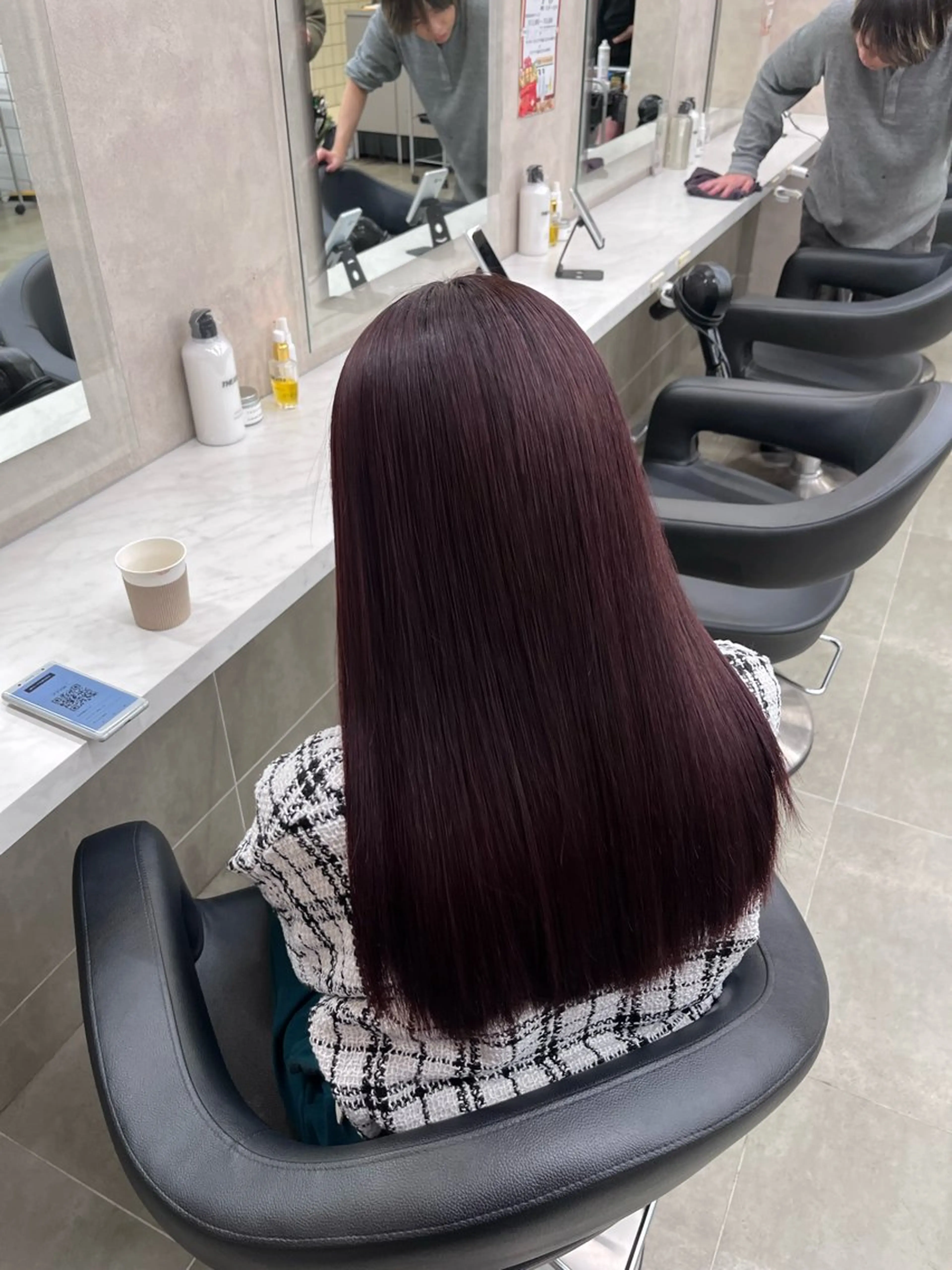 カラー 🥀韓流暖色ヘア 🥀yuzukiのヘアスタイル