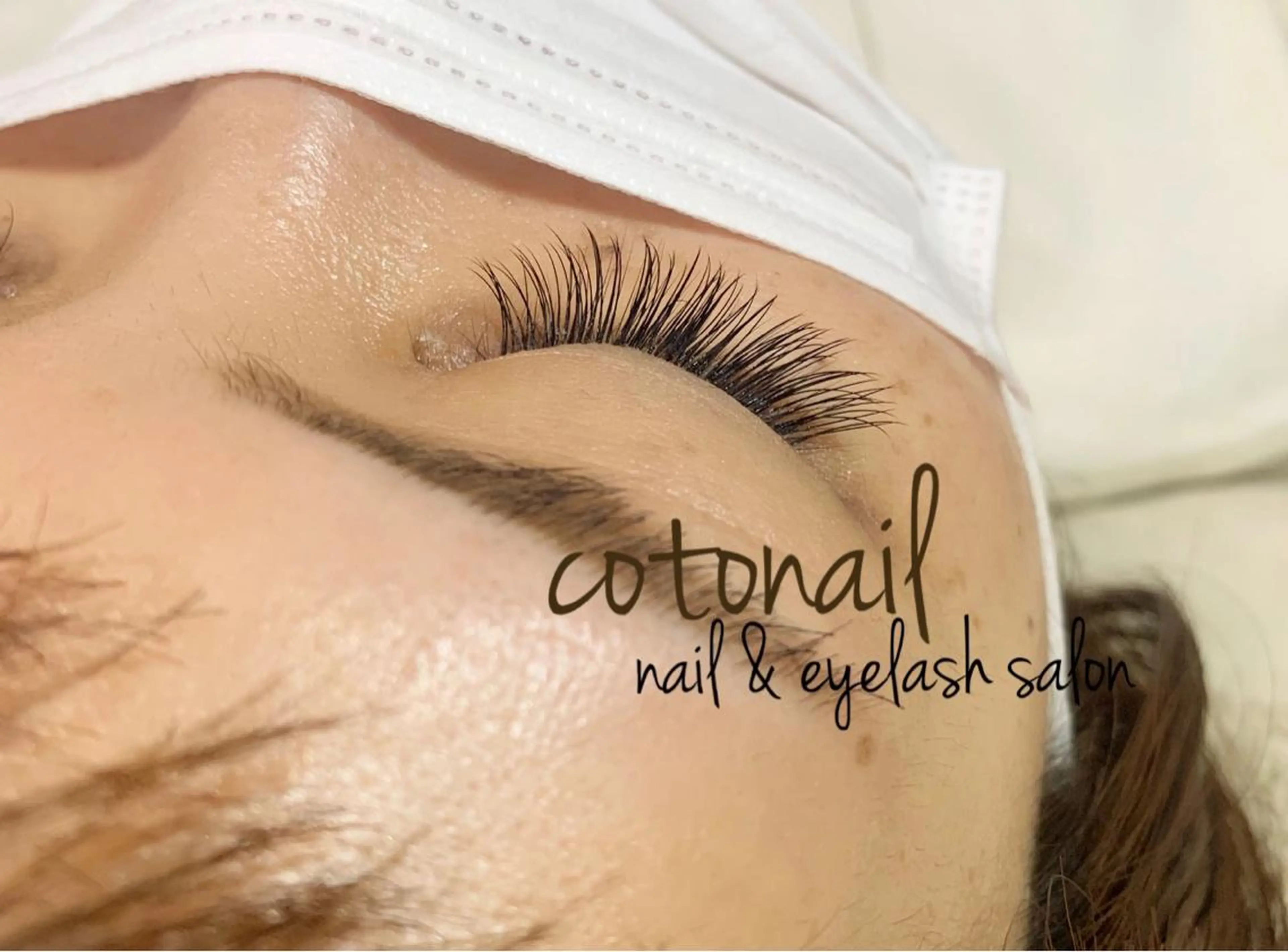 セミロング マツエク・マツパ ツメトマツゲ .のネイルデザイン