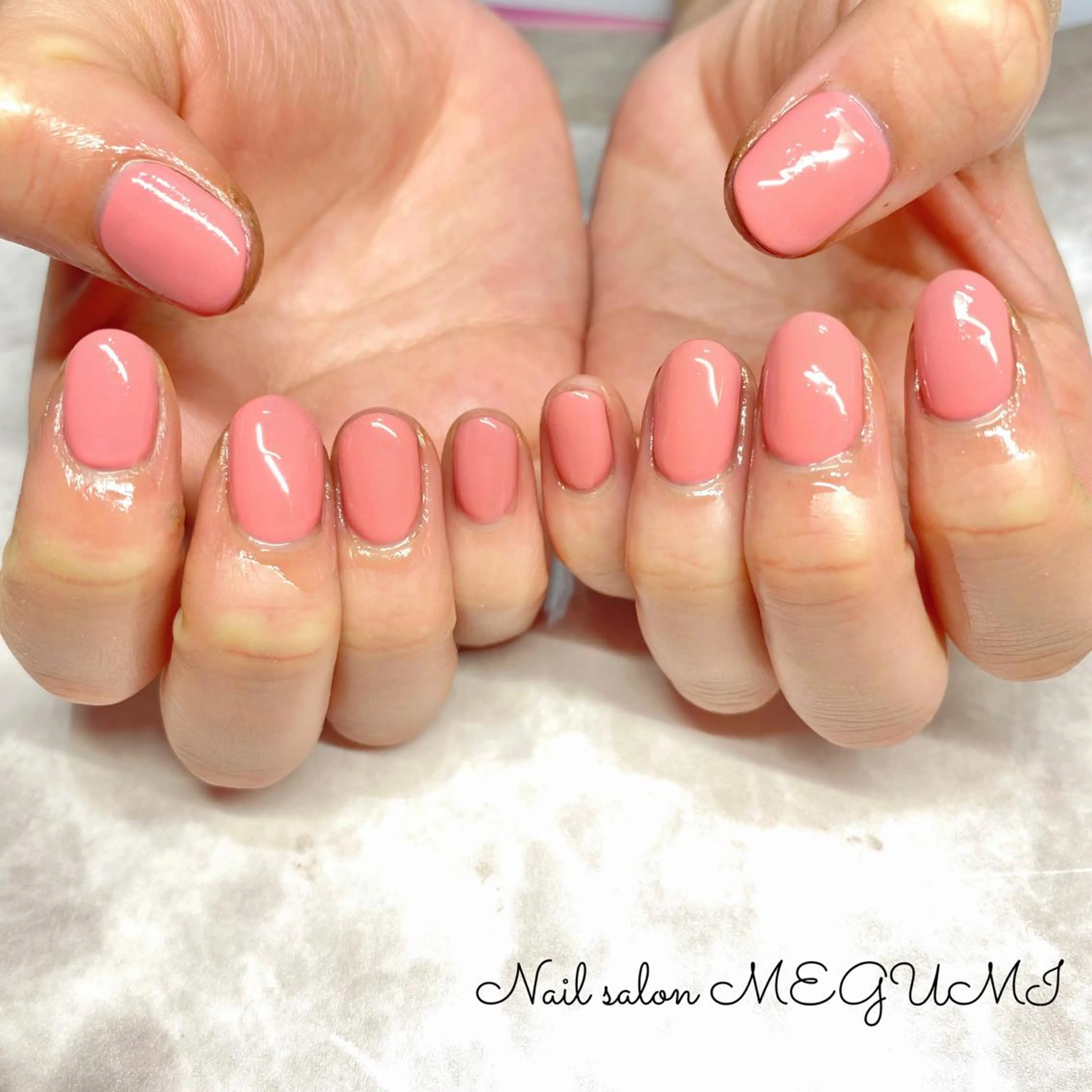 ネイル ワンカラーネイル Nail salon MEGUMIのネイルデザイン