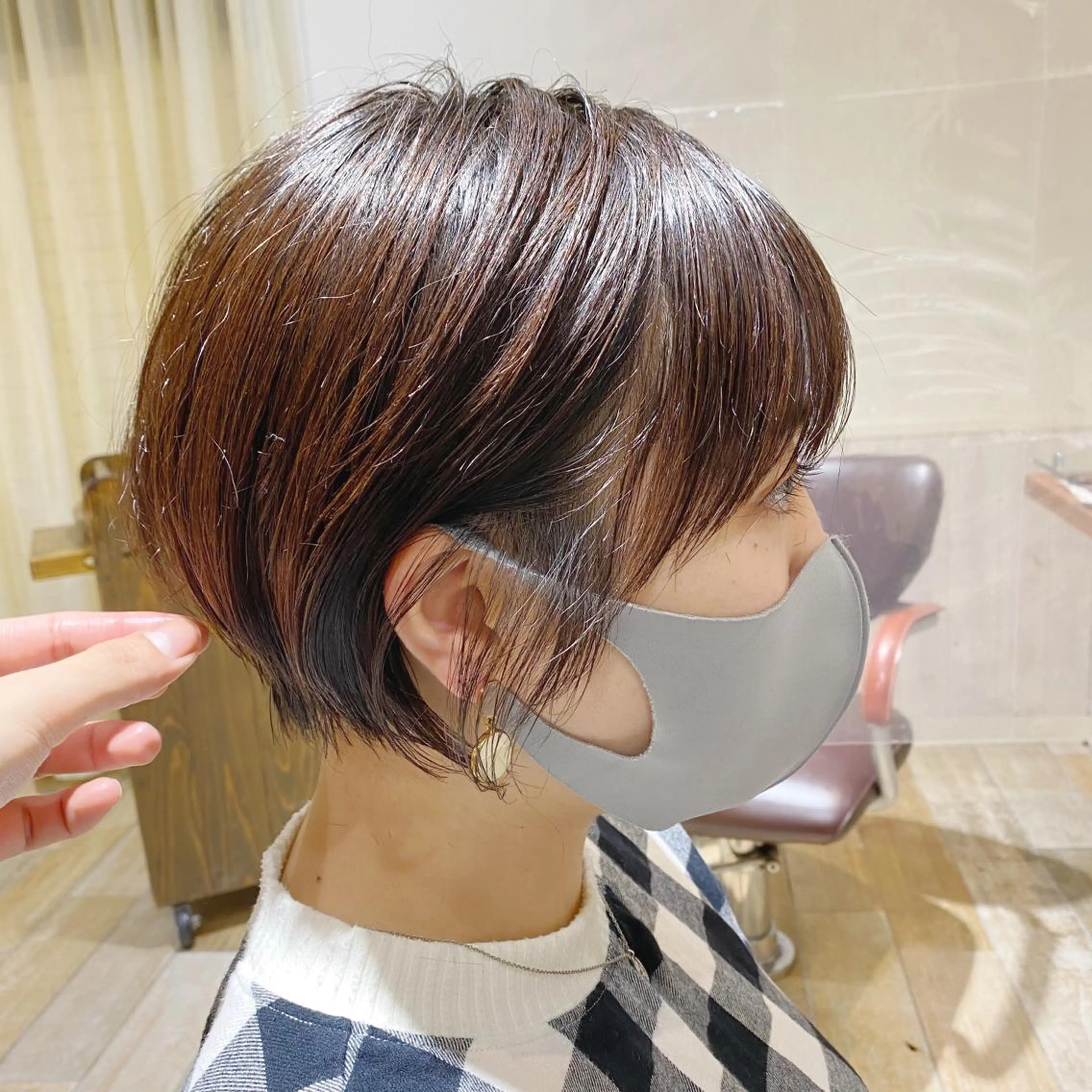 ショート ショートヘア パーソナルカラー骨格 顔タイプ　小幡のその他イメージ