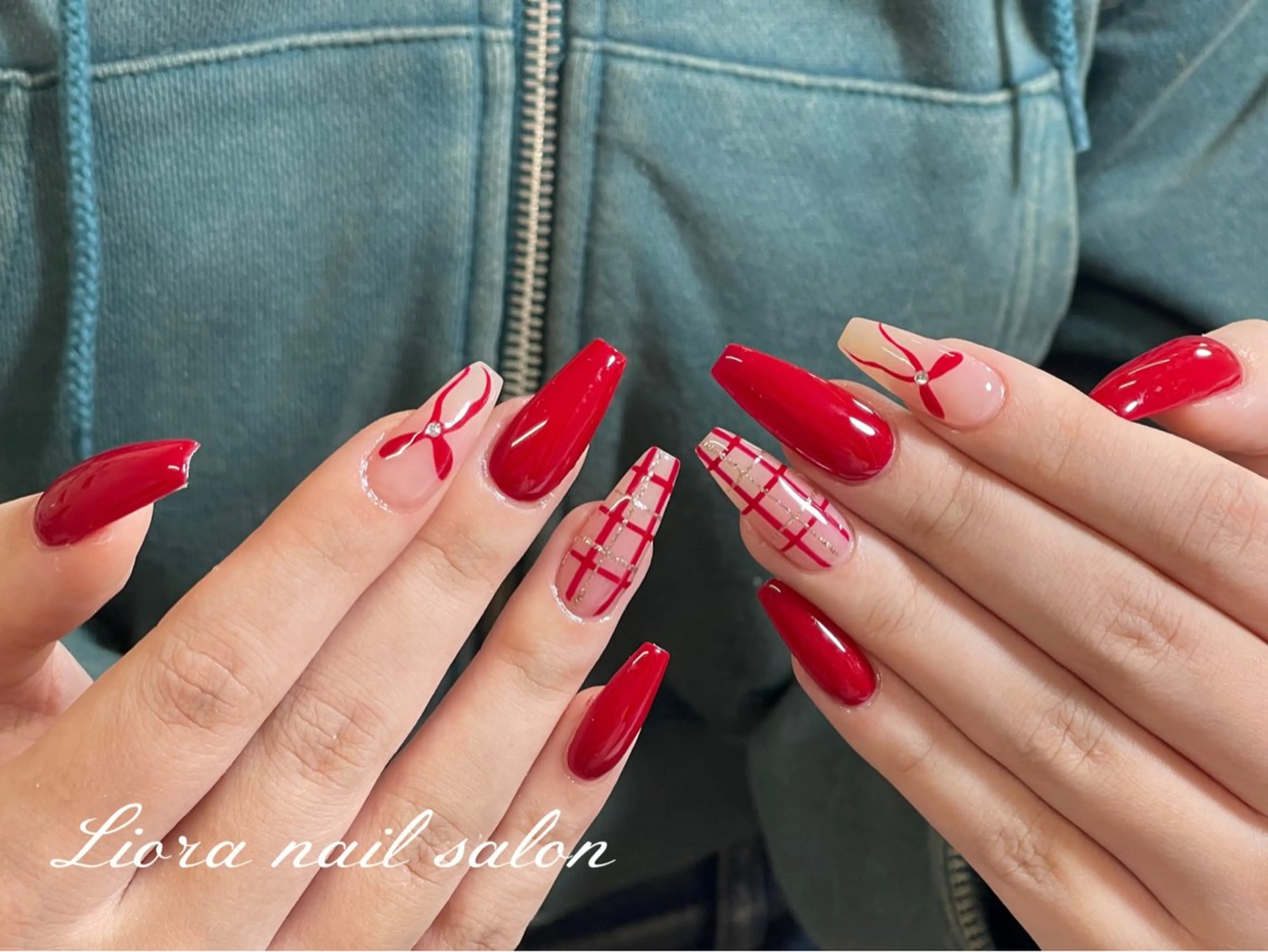 ネイル チークネイル フットネイル フレンチネイル ジェルネイル ガーリー ハンドネイル Liora nail スカルプ専門店のネイルデザイン