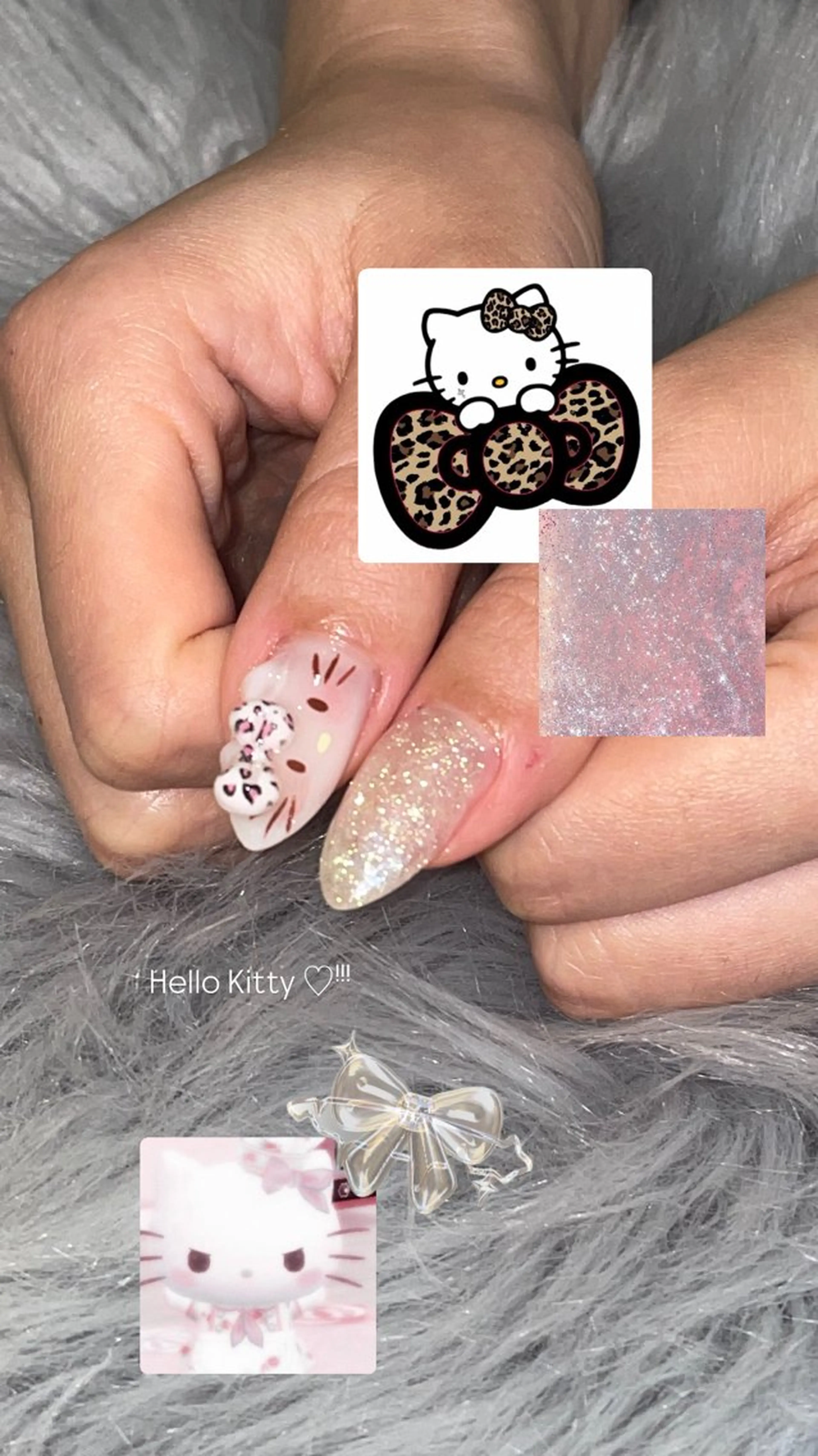 ネイル ハンドネイル RICO Nail パーツつけ放題🌈のネイルデザイン