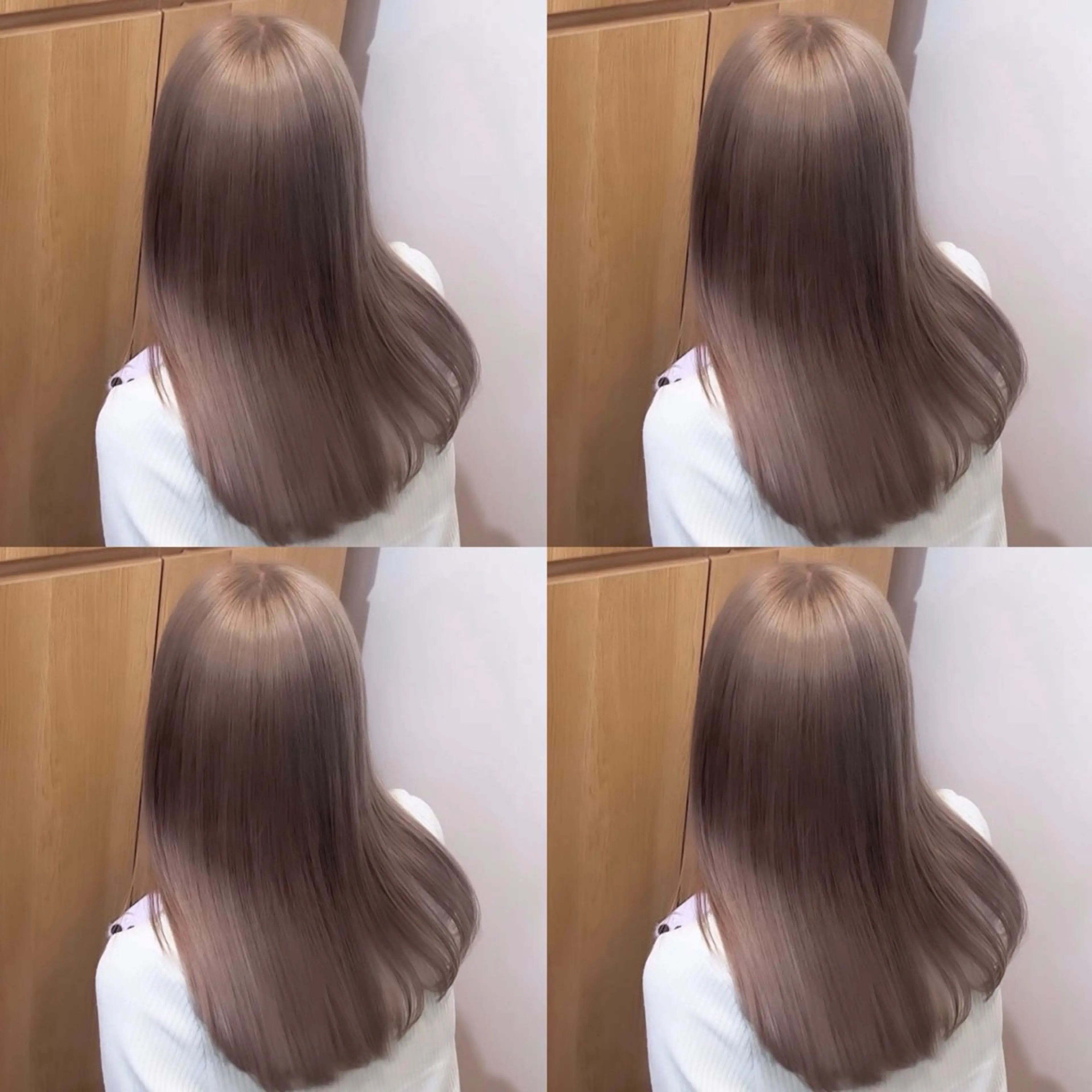 セミロング ✂︎透明感カラー特化 /日和優真✂︎のヘアスタイル