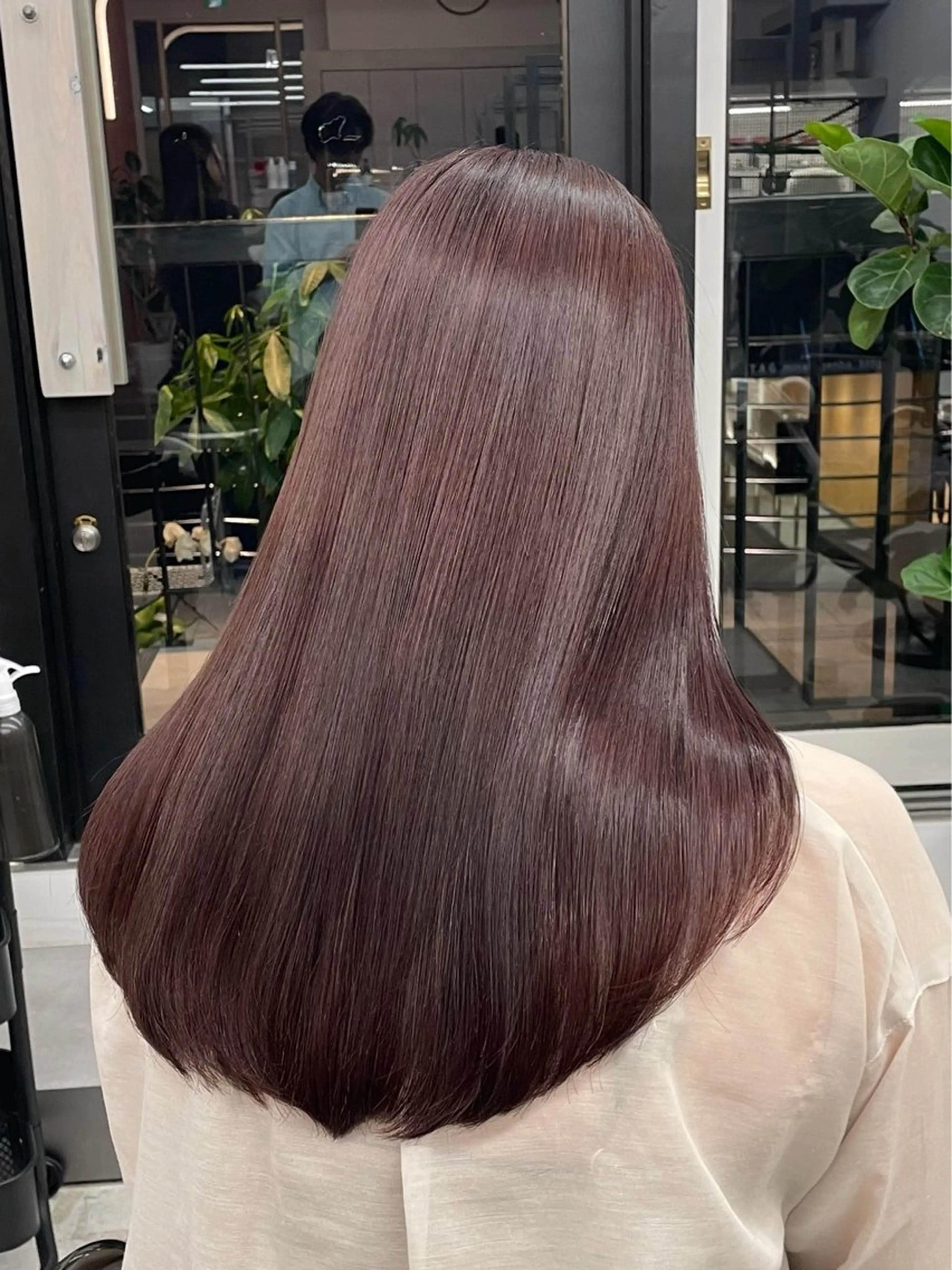 ロング カラー ブラウンカラー ピンクカラー ピンクブラウン ゆうご/心斎橋 /カラーモデル募集中のヘアスタイル