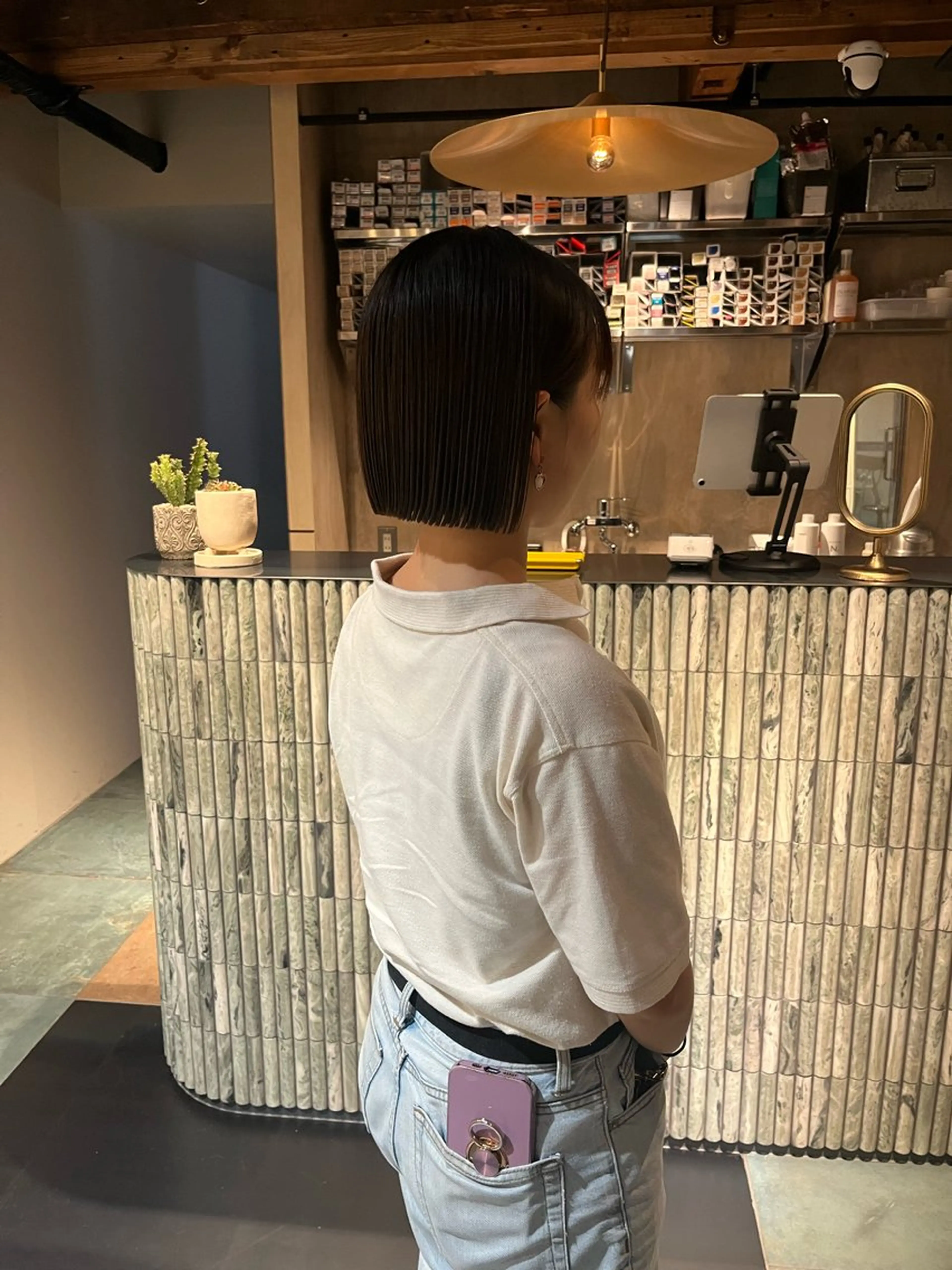 ショート ボブ 三浦 ふたばのヘアスタイル