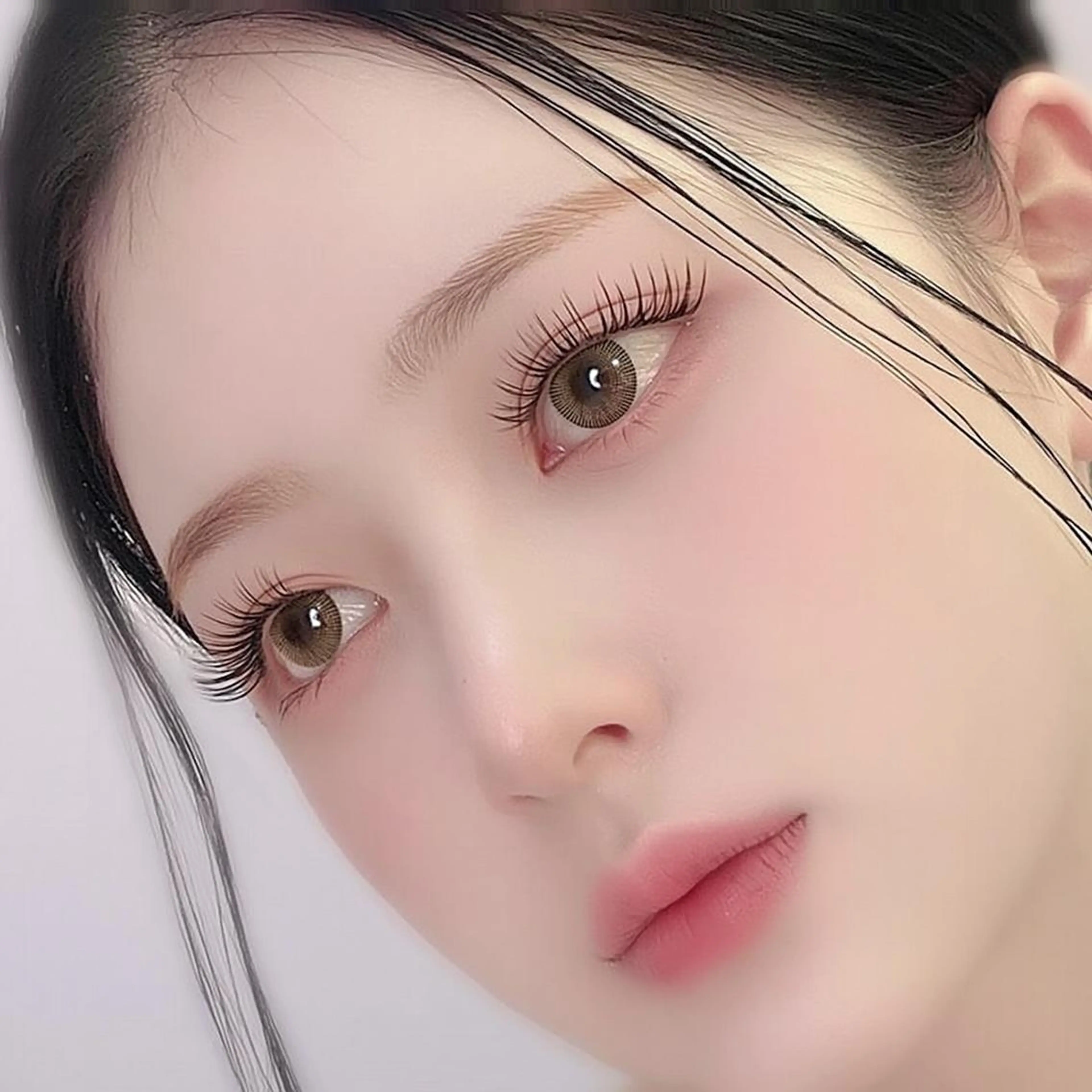 マツエク・マツパ パリジェンヌラッシュリフト まつげパーマ 一重×まつ毛パーマ マツエク 韓国風/束間マツエク /京橋SUZU🖤のマツエク・マツパデザイン