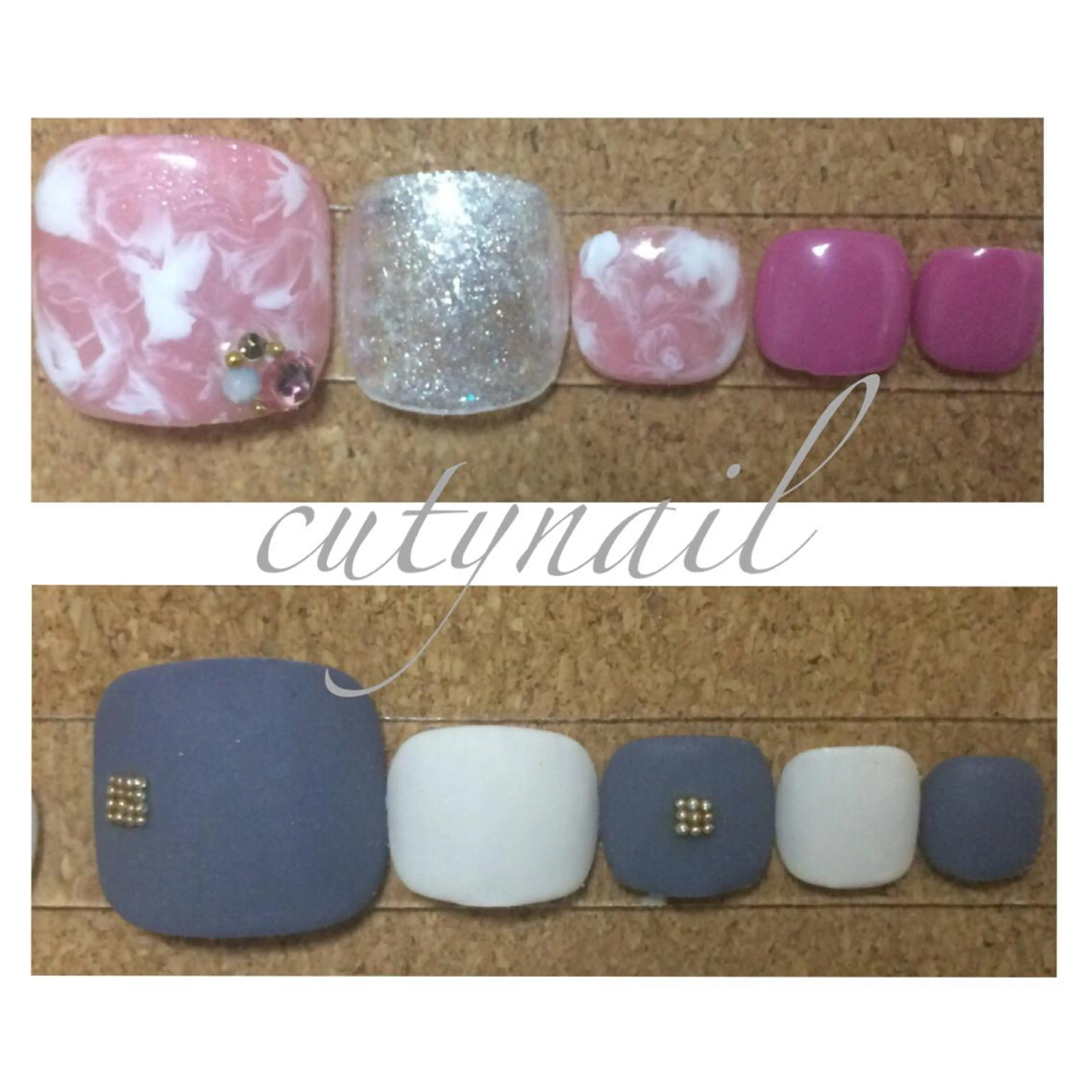 ネイル フットネイル cuty nailのネイルデザイン
