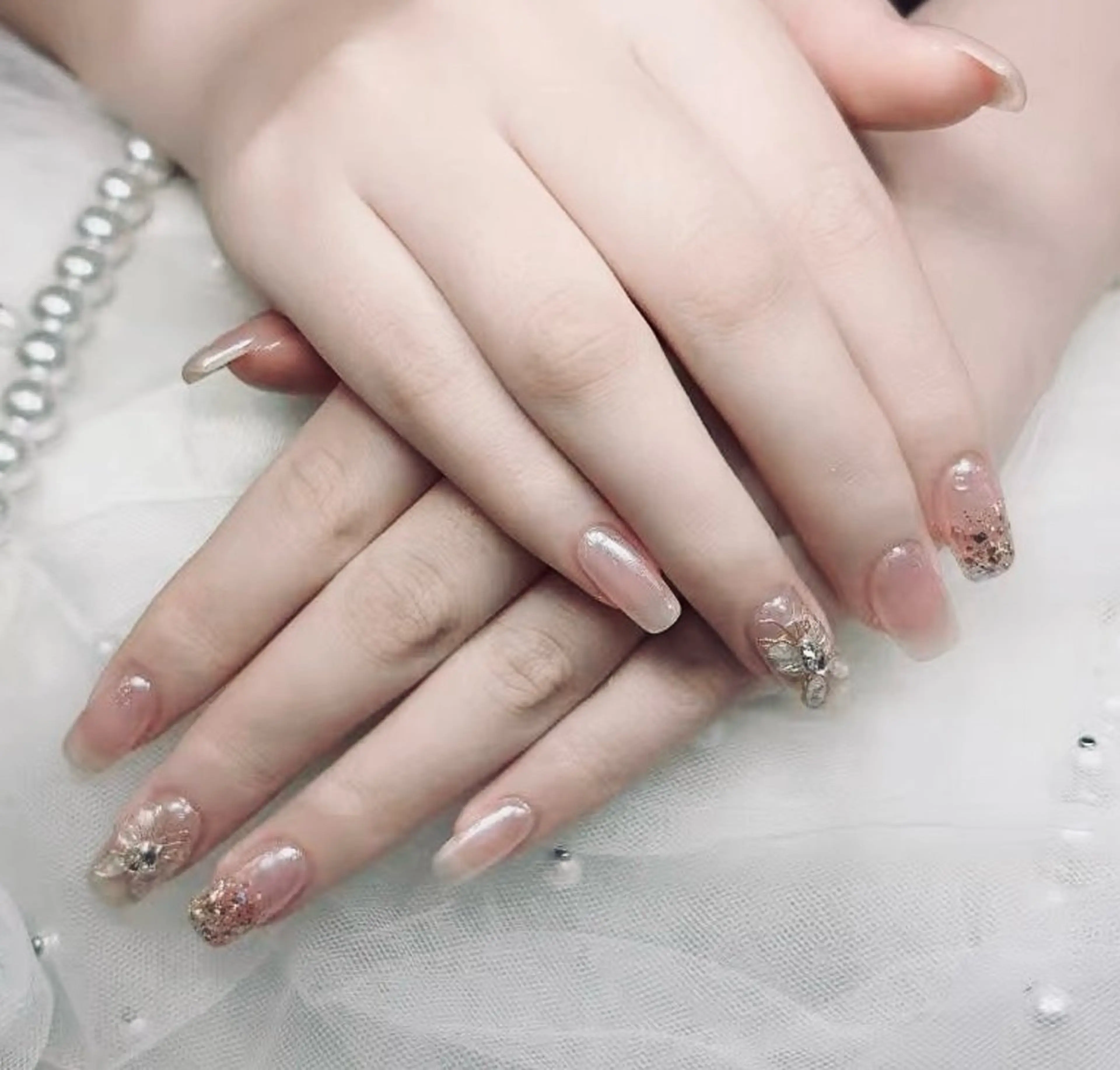 ネイル アートネイル 持ち込み リセス 高田馬場💎のネイルデザイン