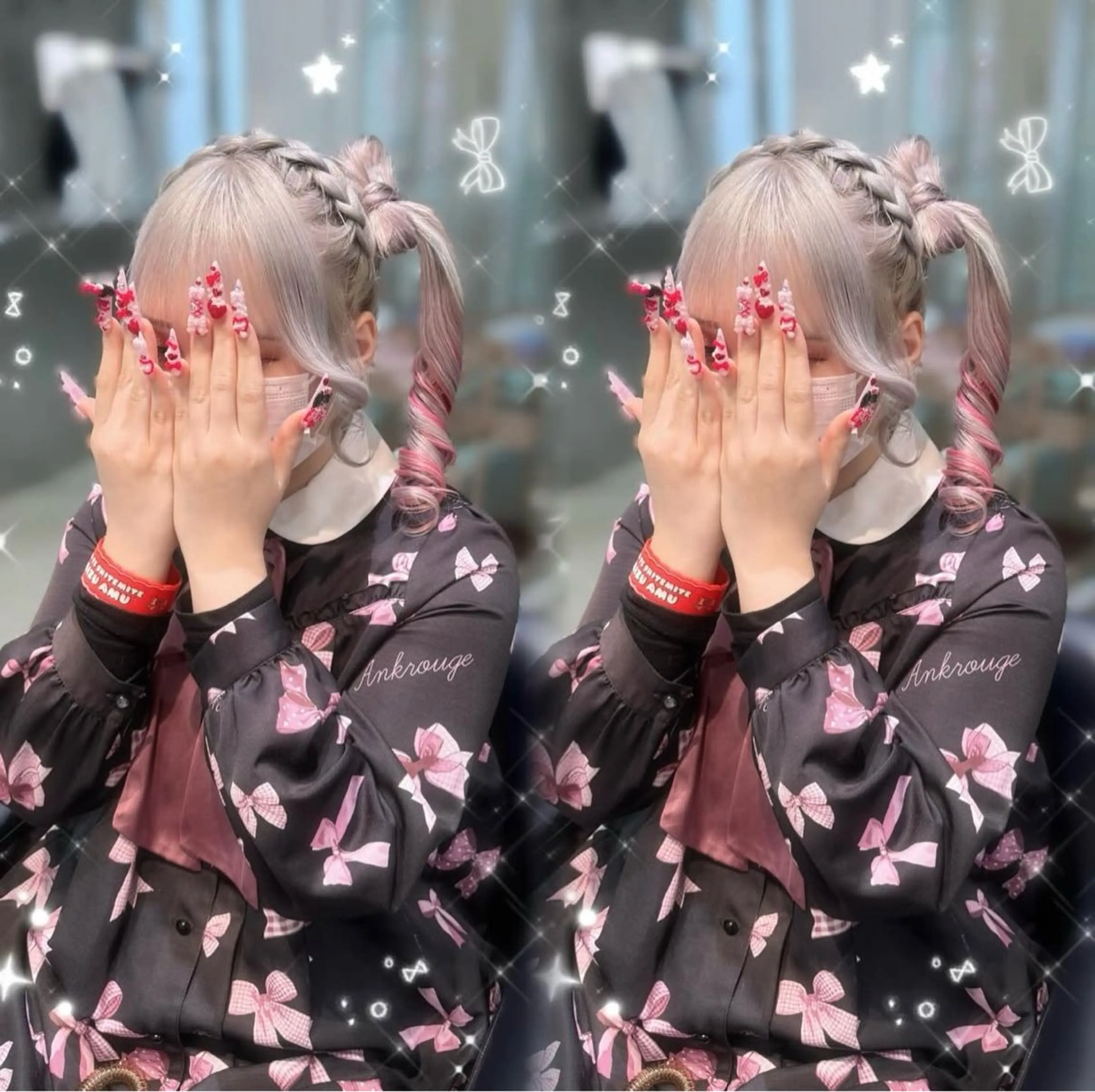 【土日祝限定；推し活 ヘアメ𓂃𓈒𓏸︎︎︎︎ ❤︎】イベント,推し活,ライブ前,オタ活前🎀🪽 ﾍﾟｱおk🤍🌷の写真