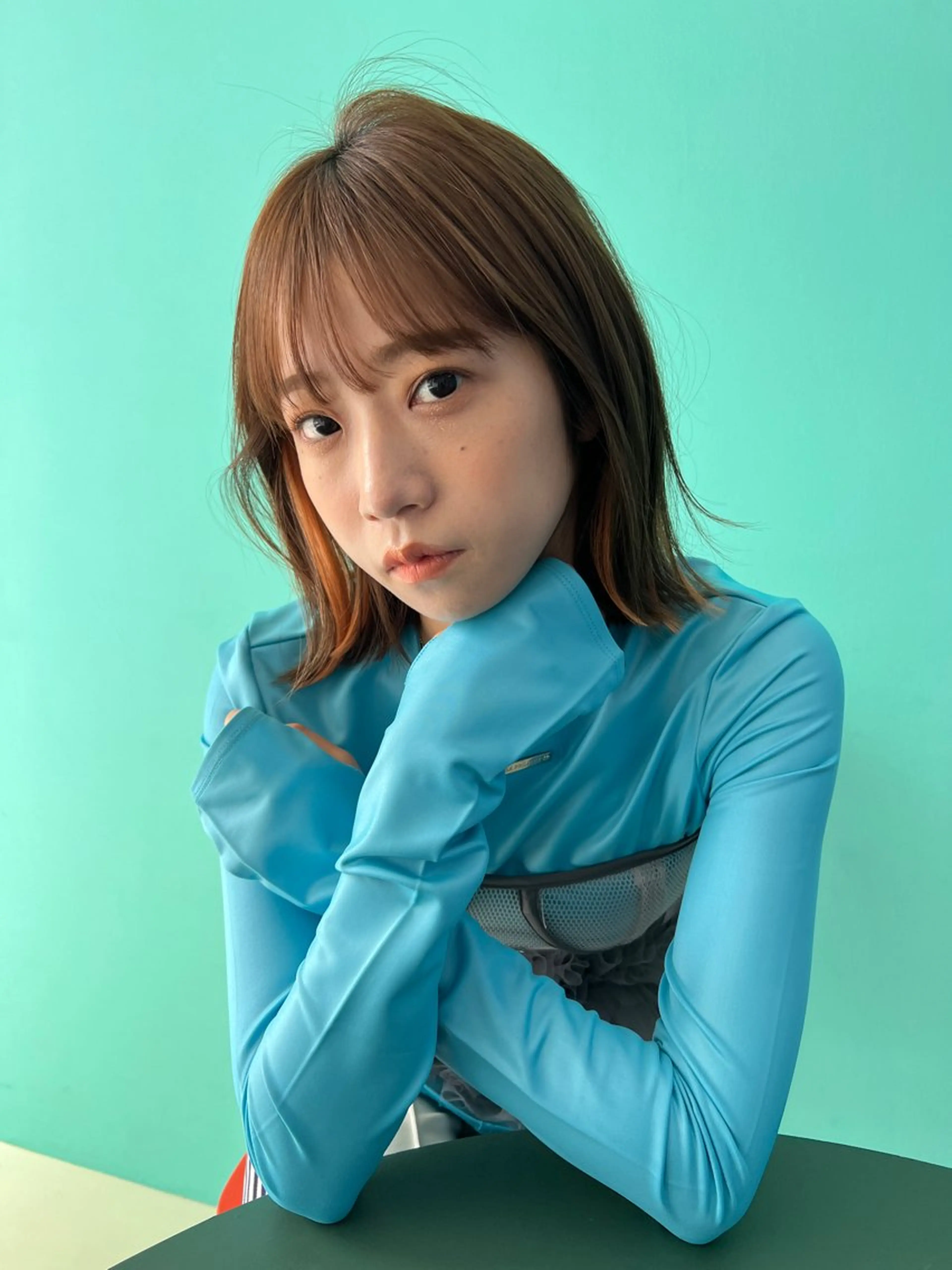 ミディアム カラー ヘアアレンジ エクステ 天神レイヤーカット No.1💖マユカのヘアスタイル