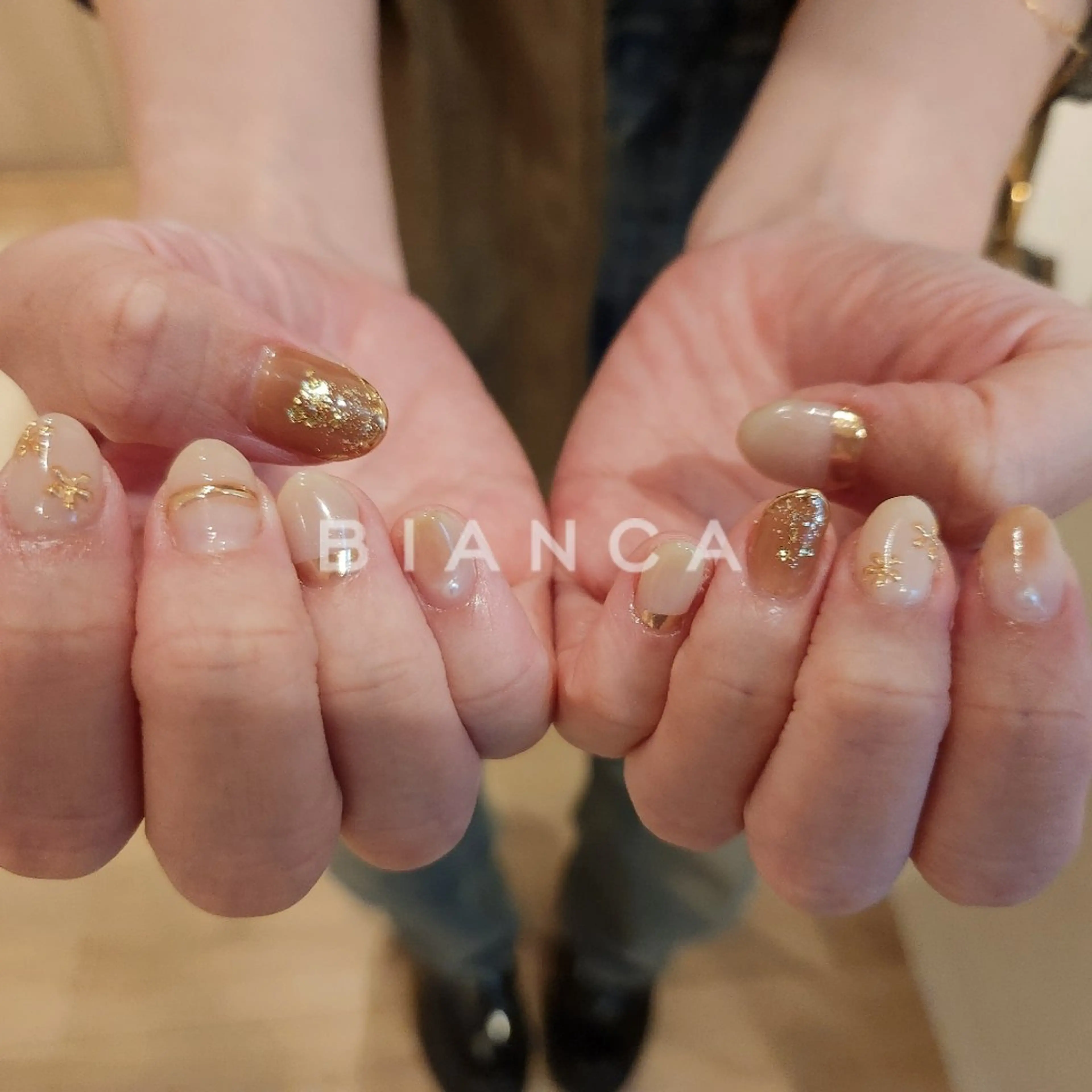 ネイル ハンドネイル Bianca名駅店 あゆのネイルデザイン