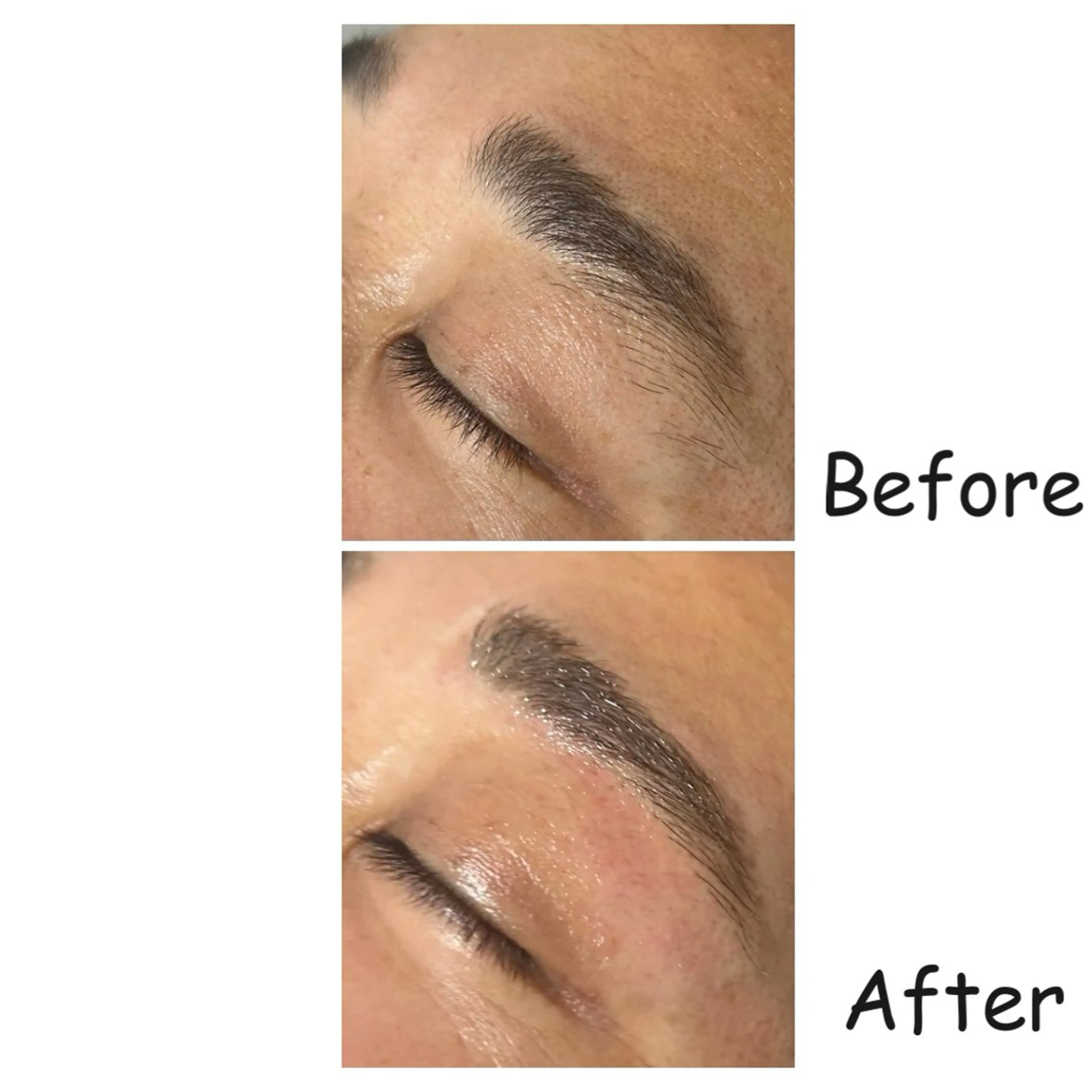 メンズ アイブロウ 眉毛ワックス脱毛 エマニエル USAのエステ・リラクイメージ