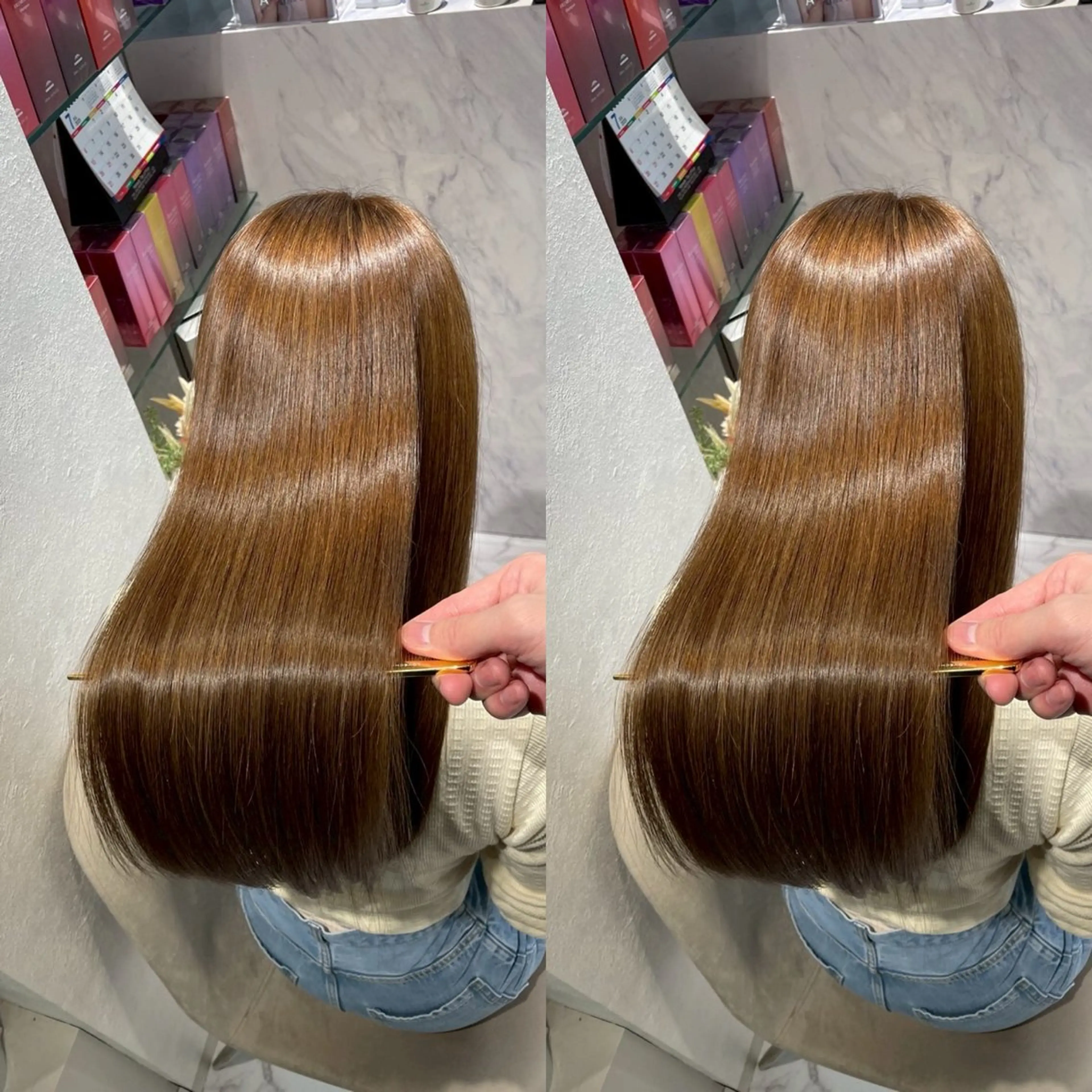 【３回ご来店までこの料金👀】カラー人気No.1🥇カット+カラー+髪質改善ULTOWAトリートメント+ミニスパの写真