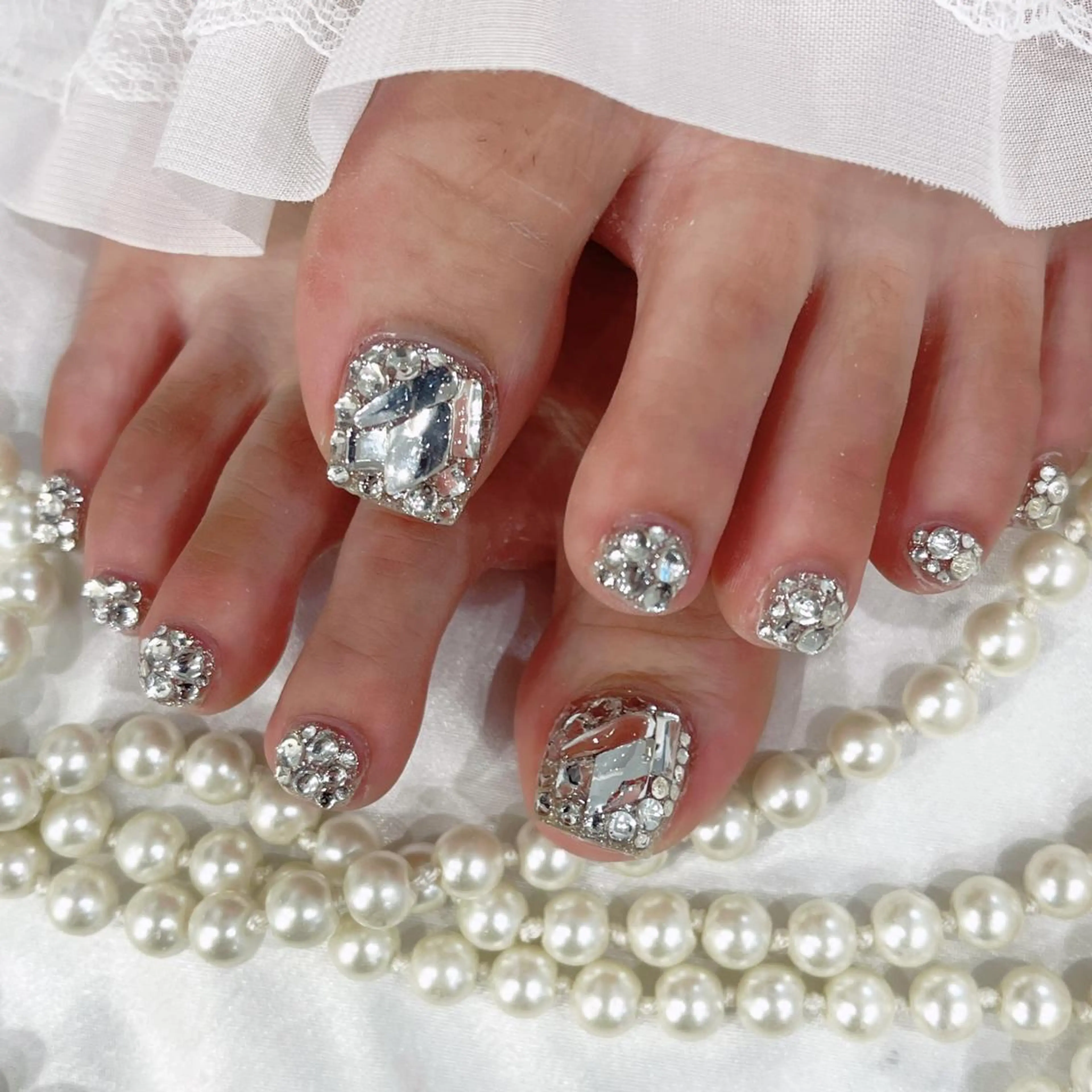 ネイル フットネイル Jelly catのネイルデザイン