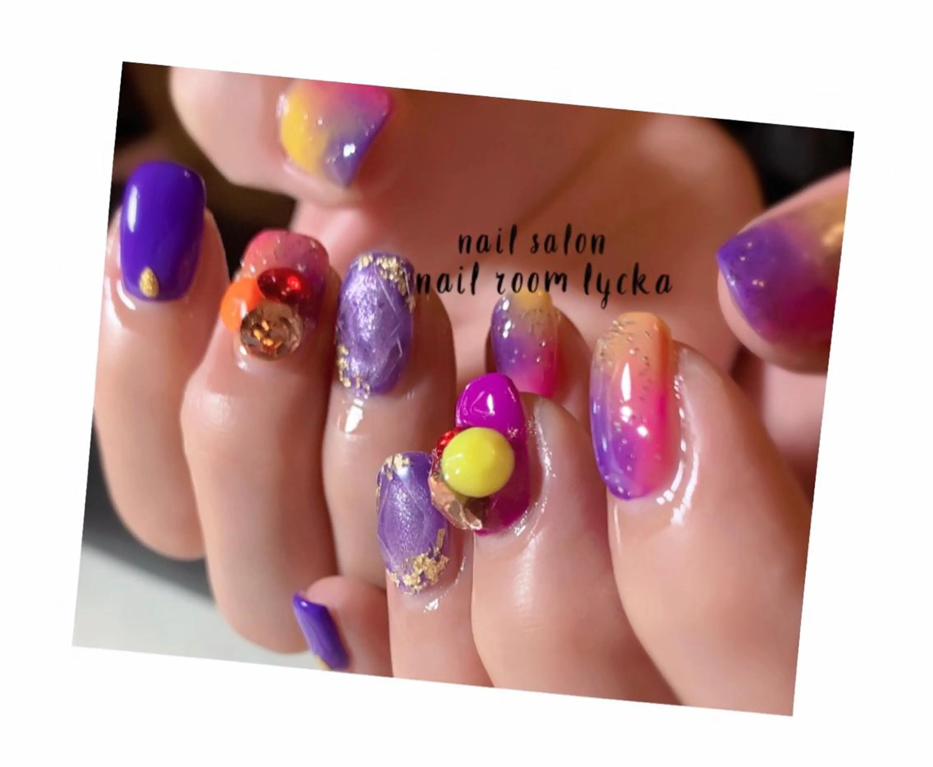 ネイル ﾈｲﾙﾙｰﾑﾘｯｶ 𝐦𝐚𝐲𝐮のネイルデザイン