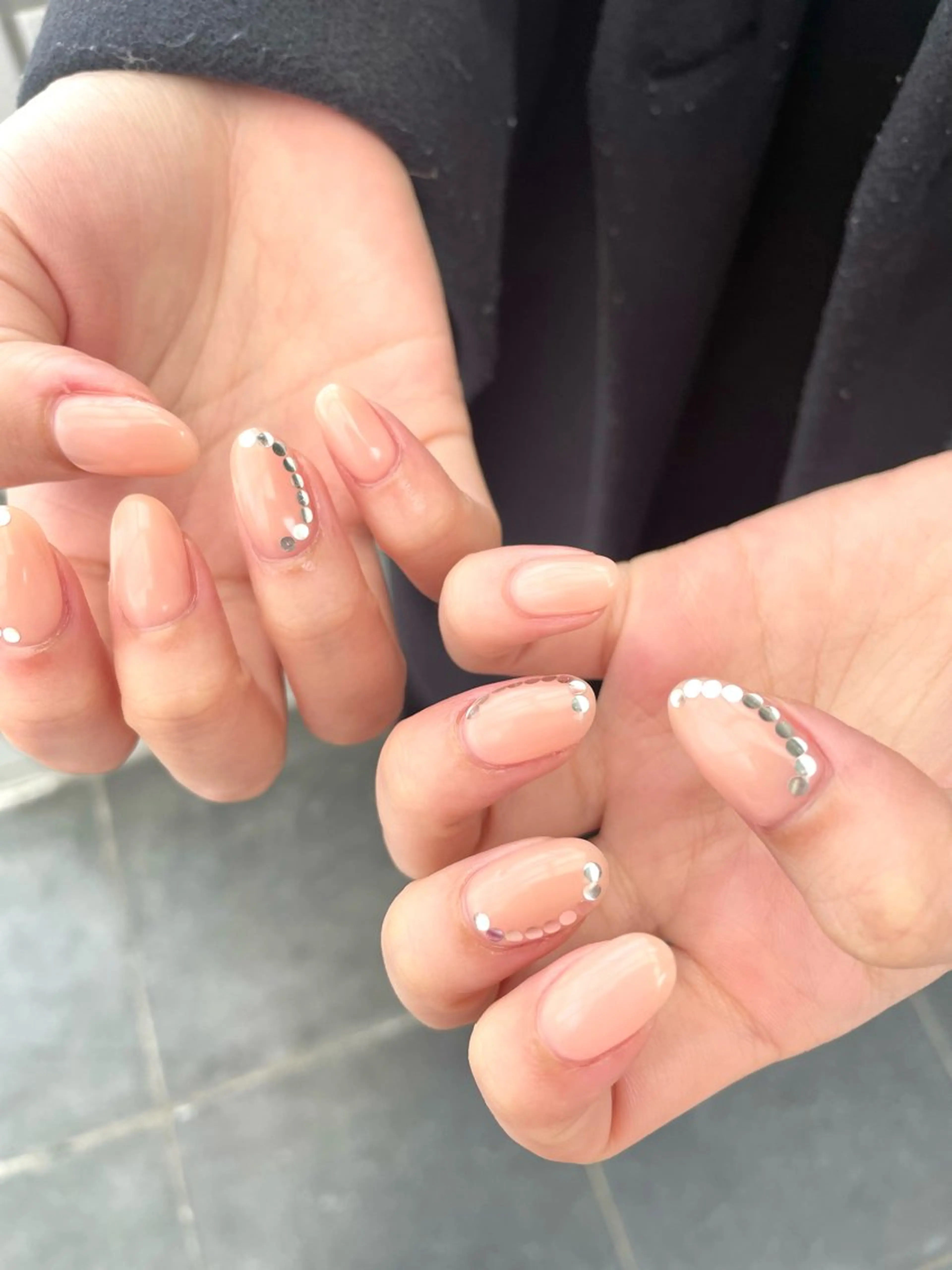 ネイル ホログラムネイル ハンドネイル Nail ヌシん家 AKANEのネイルデザイン