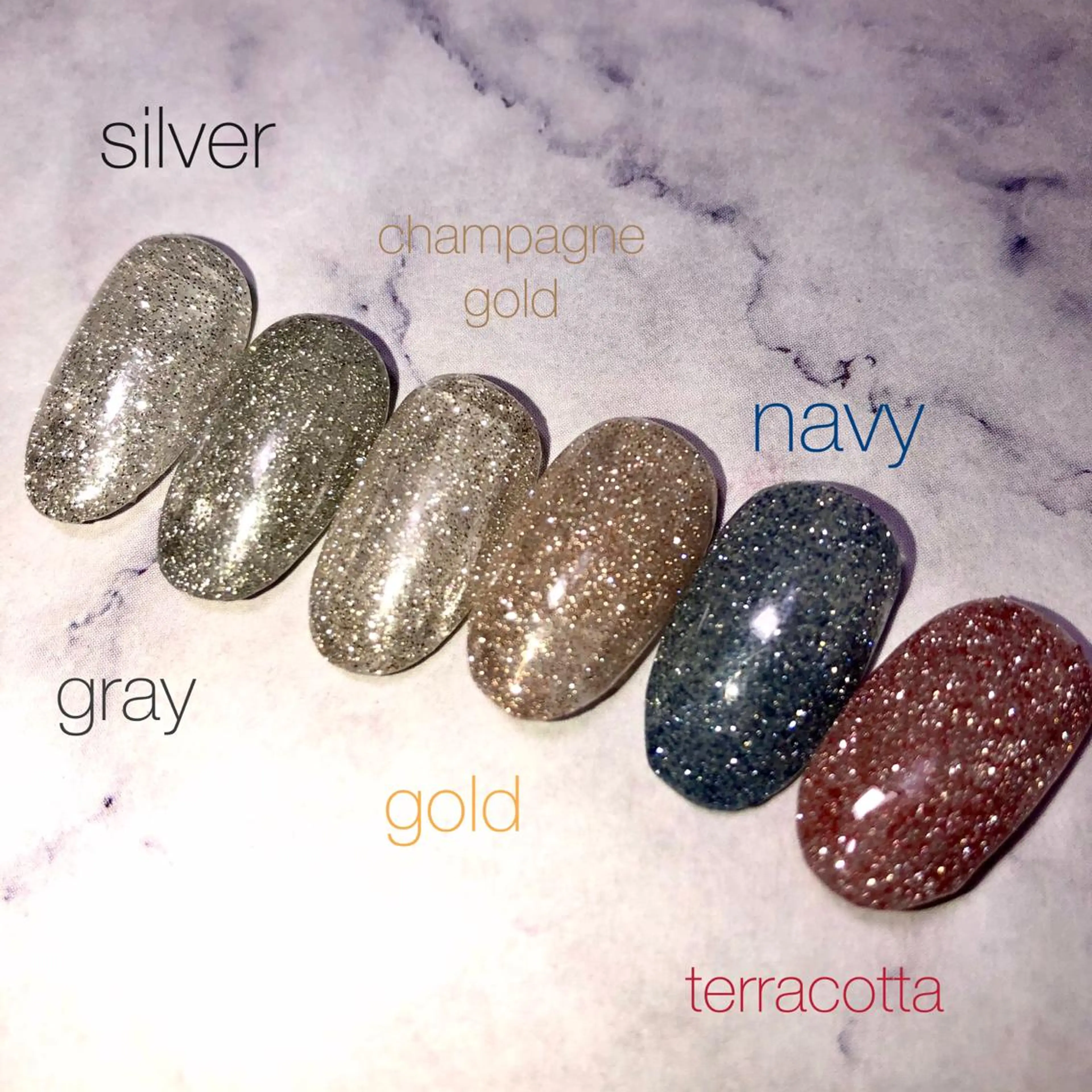 ネイル フラッシュネイル キラキラネイル ラメ(グリッター) ハンドネイル two nailのネイルデザイン