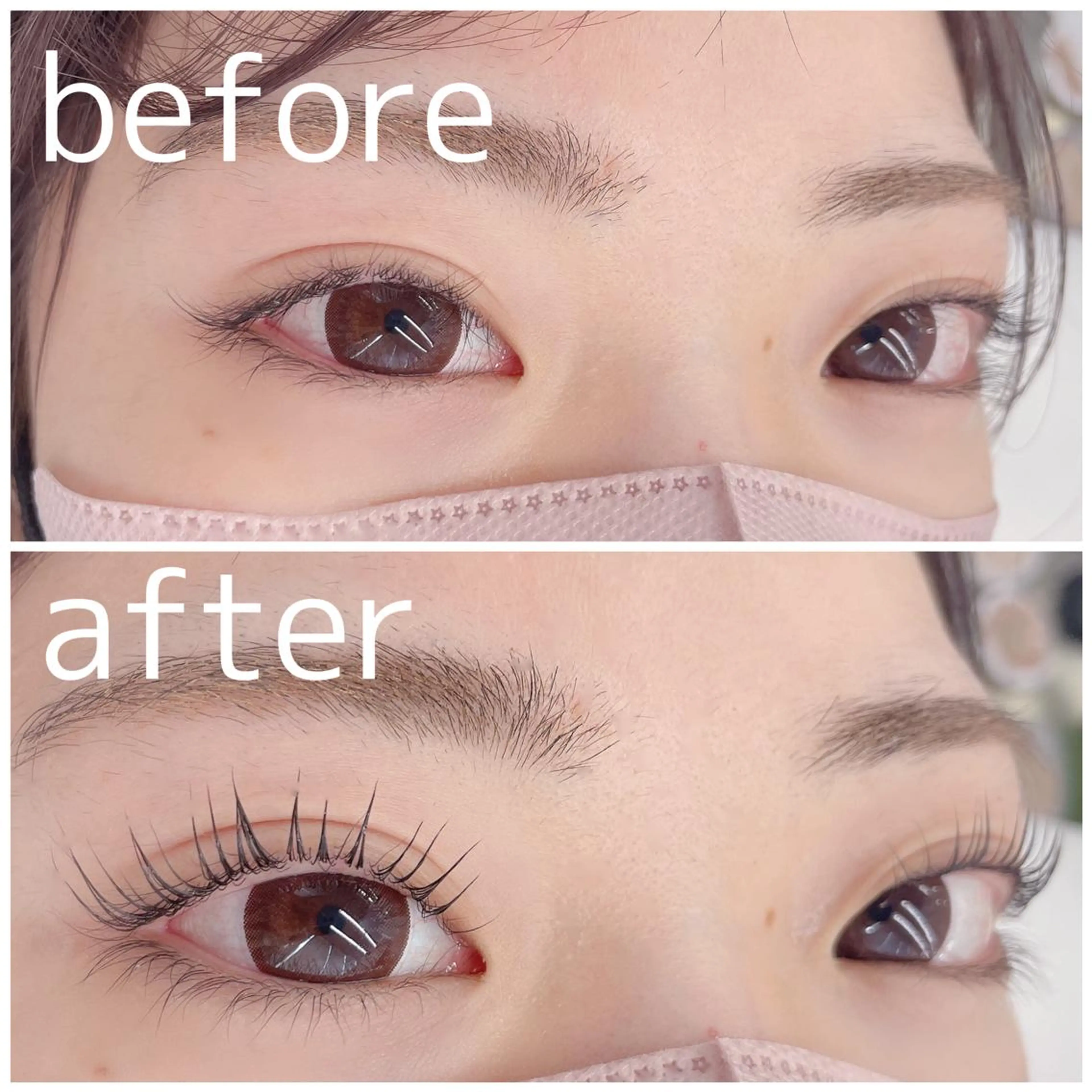 マツエク・マツパ 口コミ高評価✨ 安達ももかのマツエク・マツパデザイン