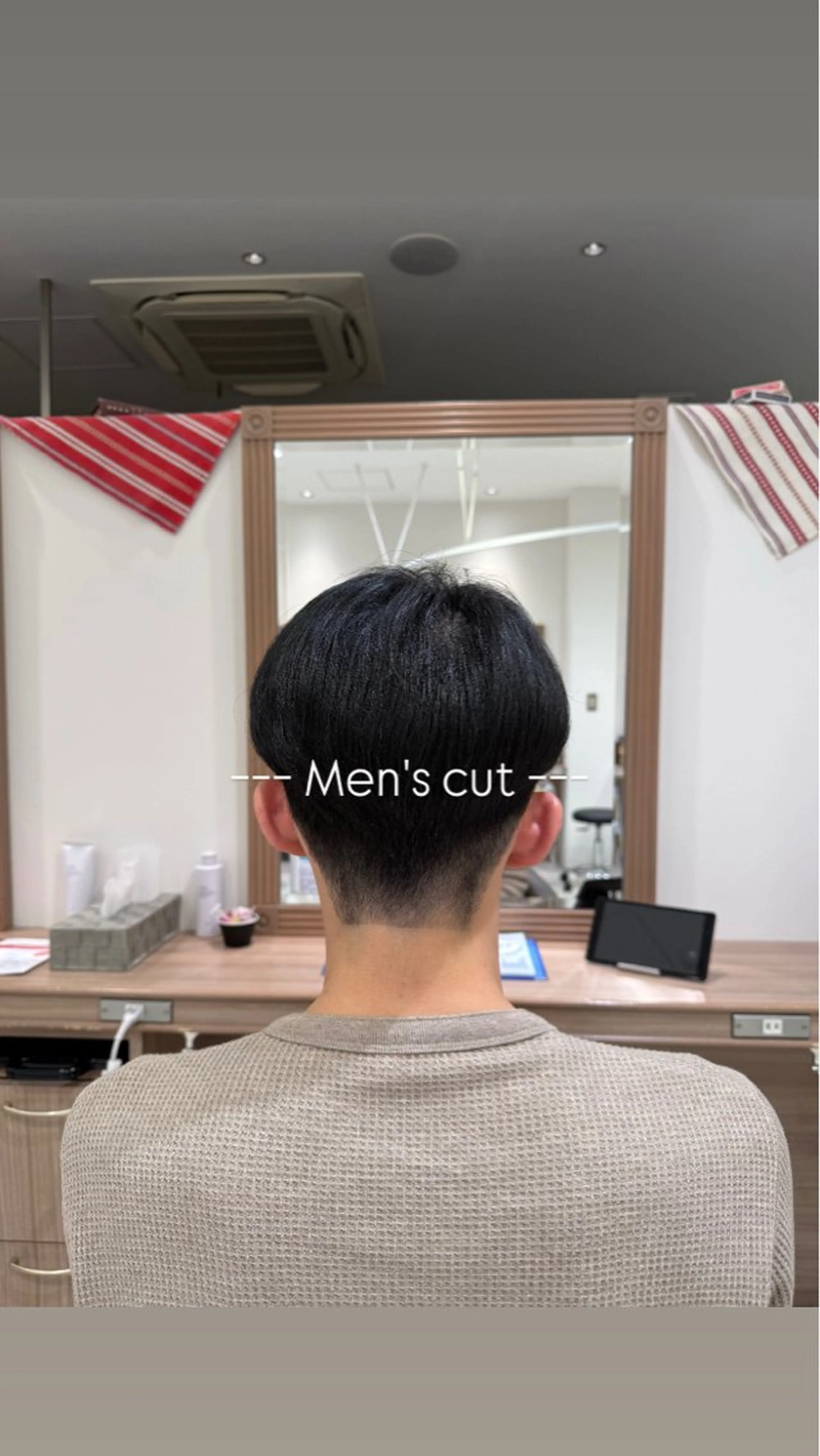 メンズ カット 山内 星愛🫧のヘアスタイル